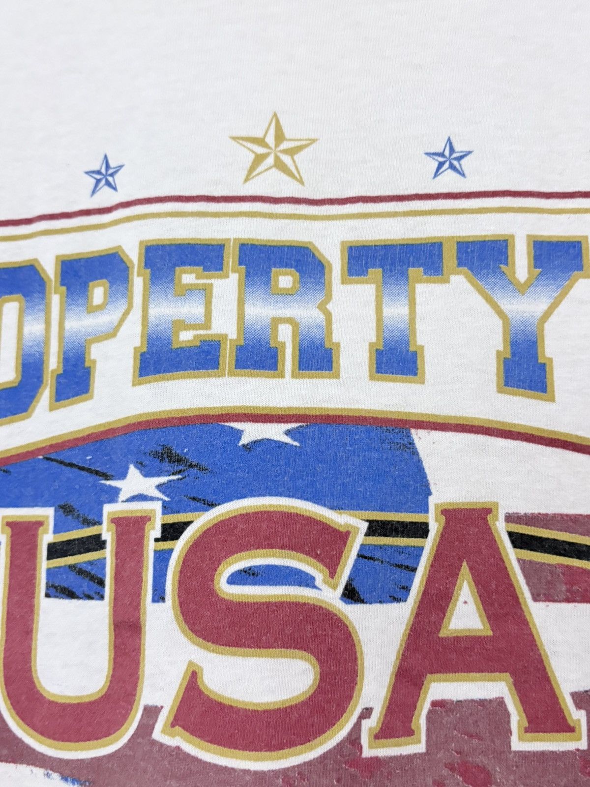 Vintage 00’s Weightlifting USA Vintage United States Tee Shirt Size US M / EU 48-50 / 2 - 3 Thumbnail