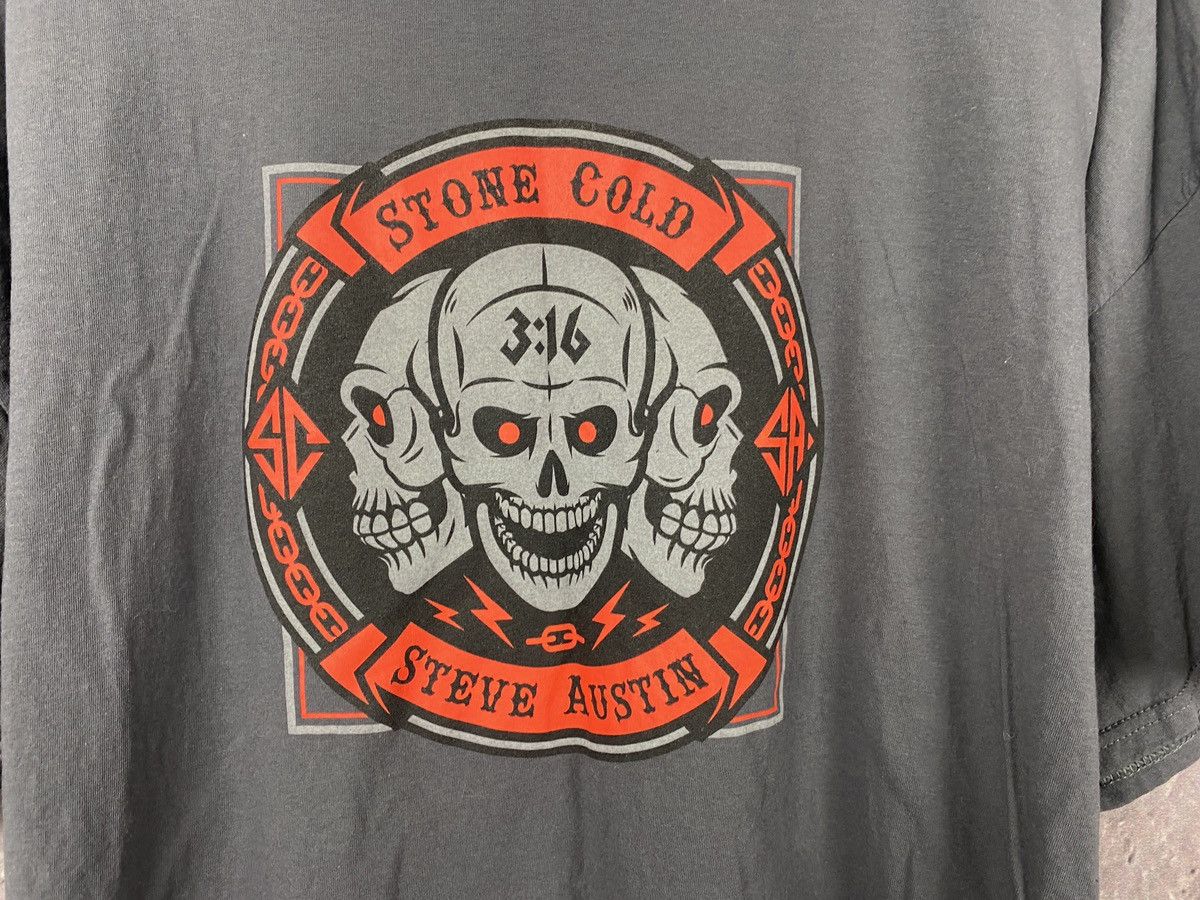 WWE Men’s Stone Cold Steve Austin T-Shirt Wrestling Size XXL Size US XXL / EU 58 / 5 - 5 Thumbnail