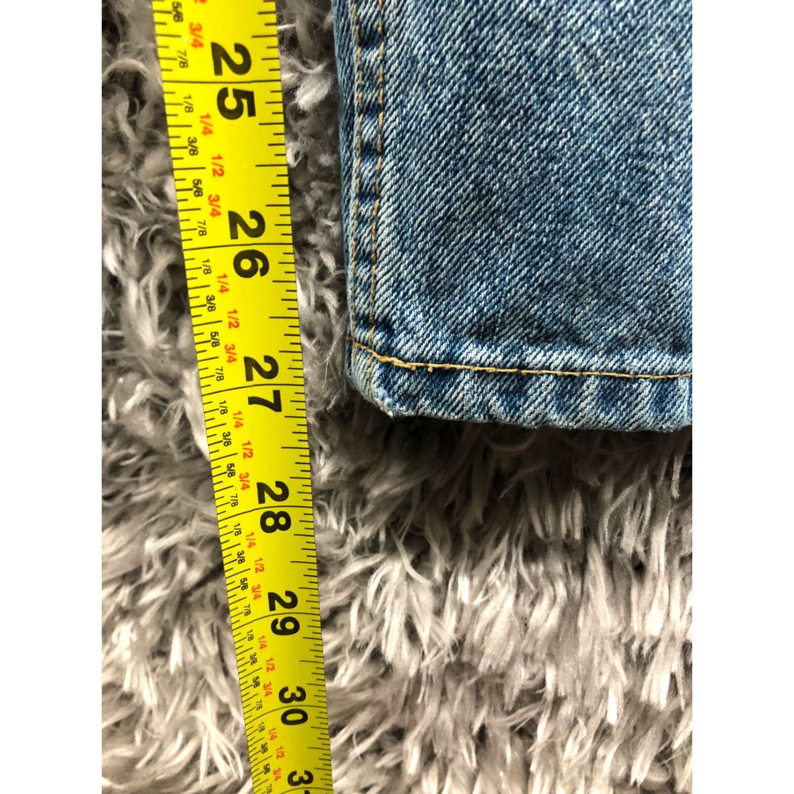 Rails Open Trails Jeans 42x30 Mens Mid Rise Straight Blue Denim Jeans Size US 42 / EU 58 - 3 Thumbnail