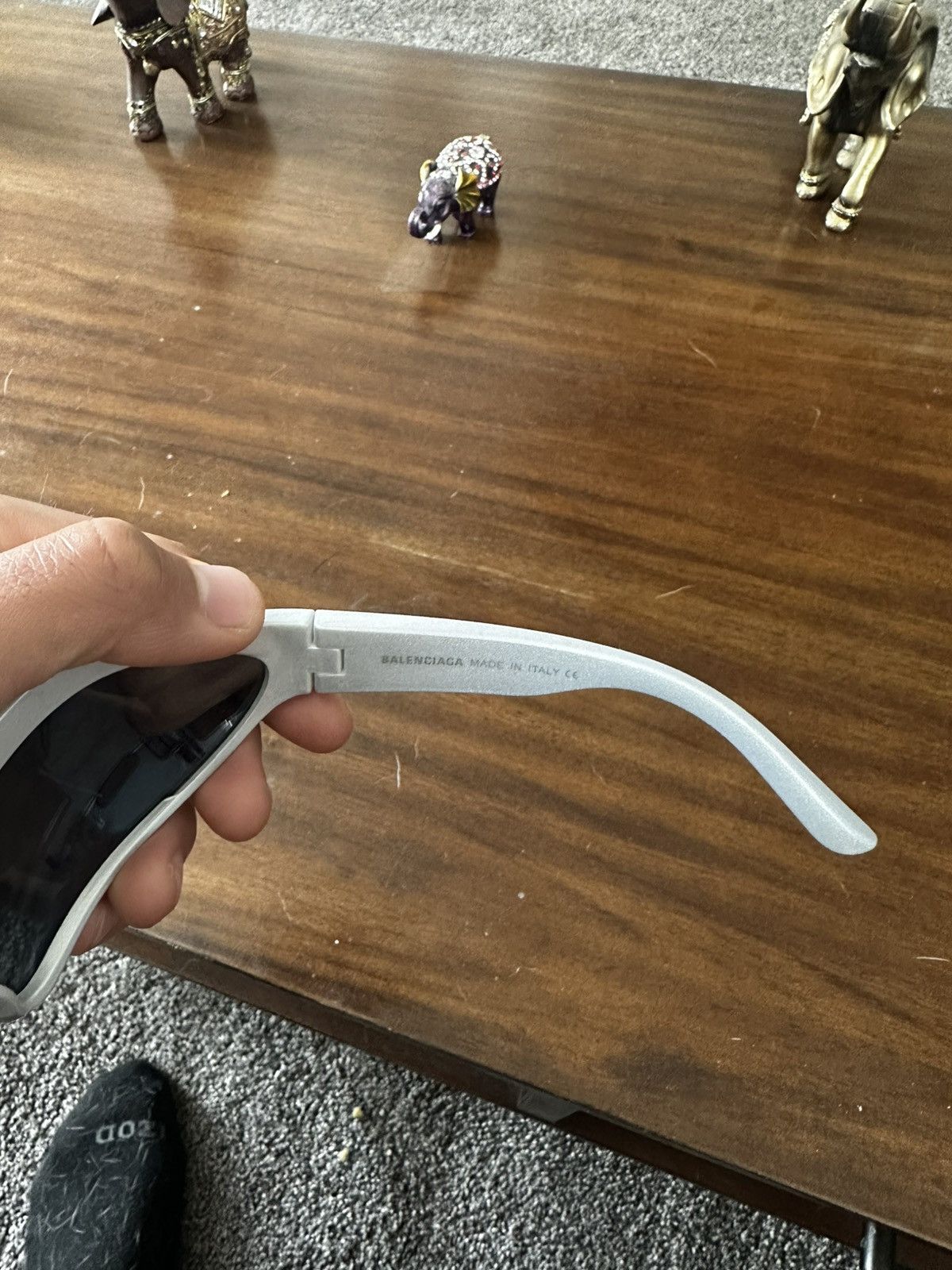 Balenciaga Balenciaga oval sunglasses Size ONE SIZE - 5 Thumbnail