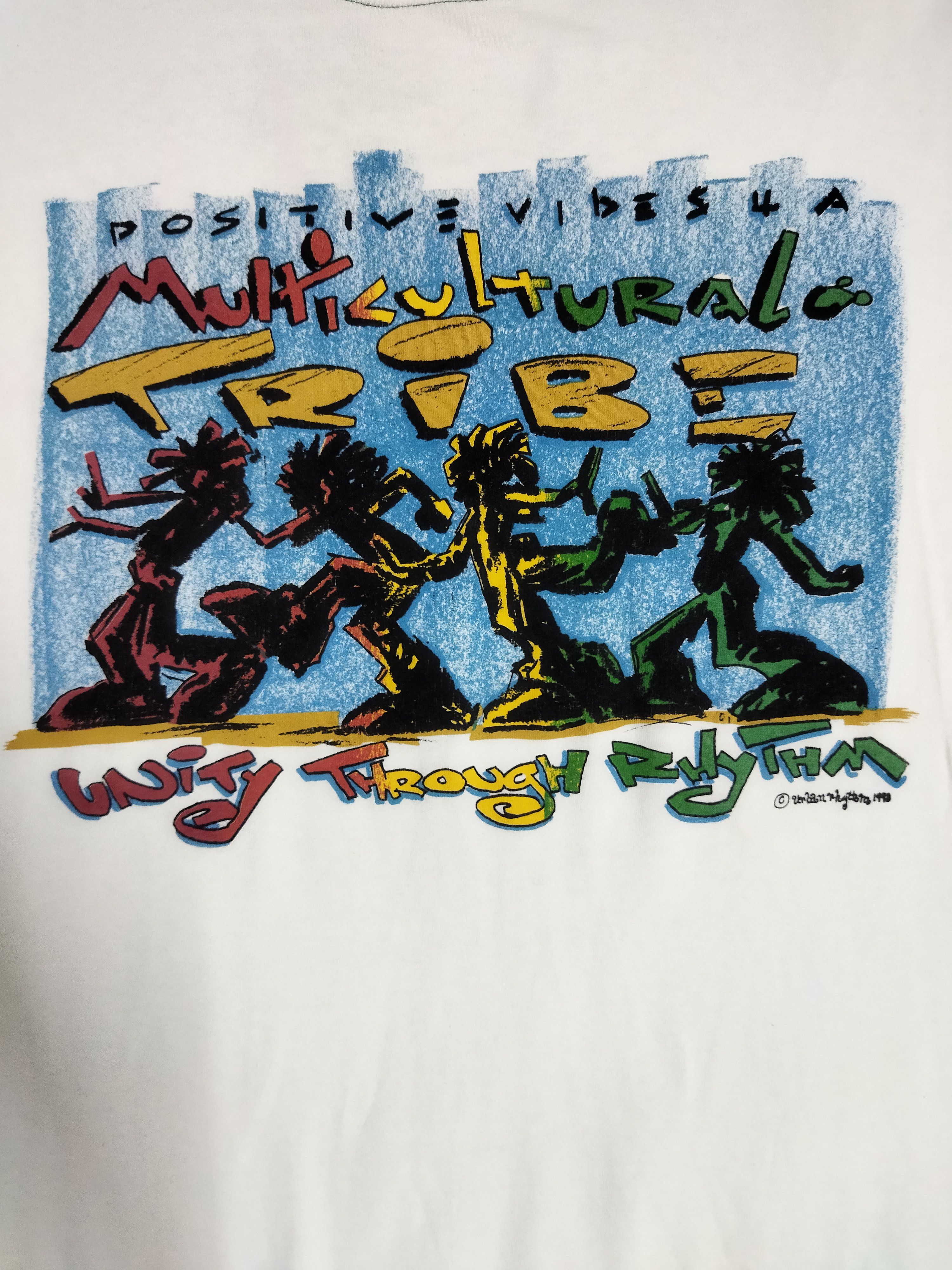 Vintage Vintage 1993 Urban Rhythm Tee Size US XL / EU 56 / 4 - 3 Thumbnail