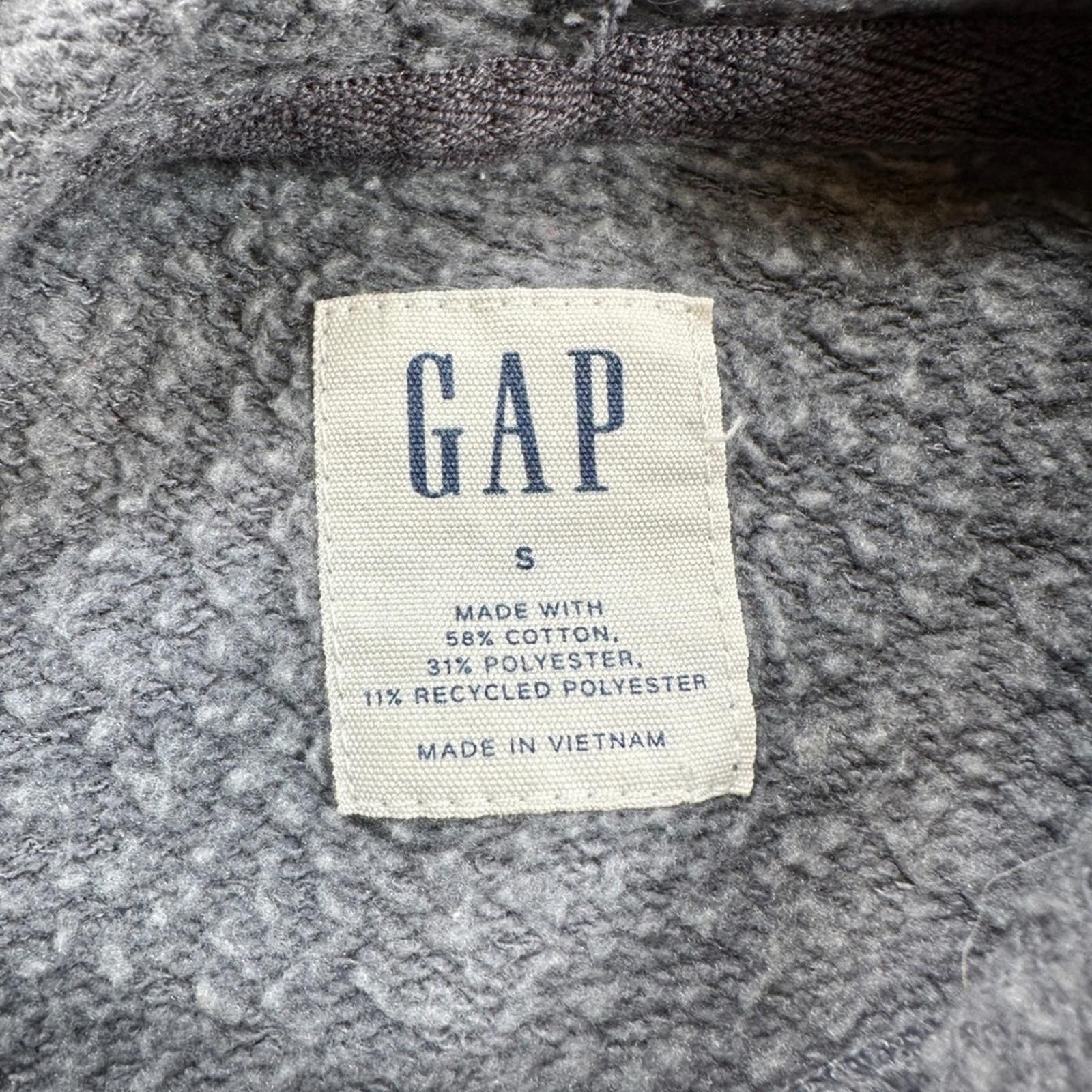 Gap GAP Men Gray Tie Dye Hoodie Sweatshirt Small Hooded Washed Size US S / EU 44-46 / 1 - 4 Thumbnail