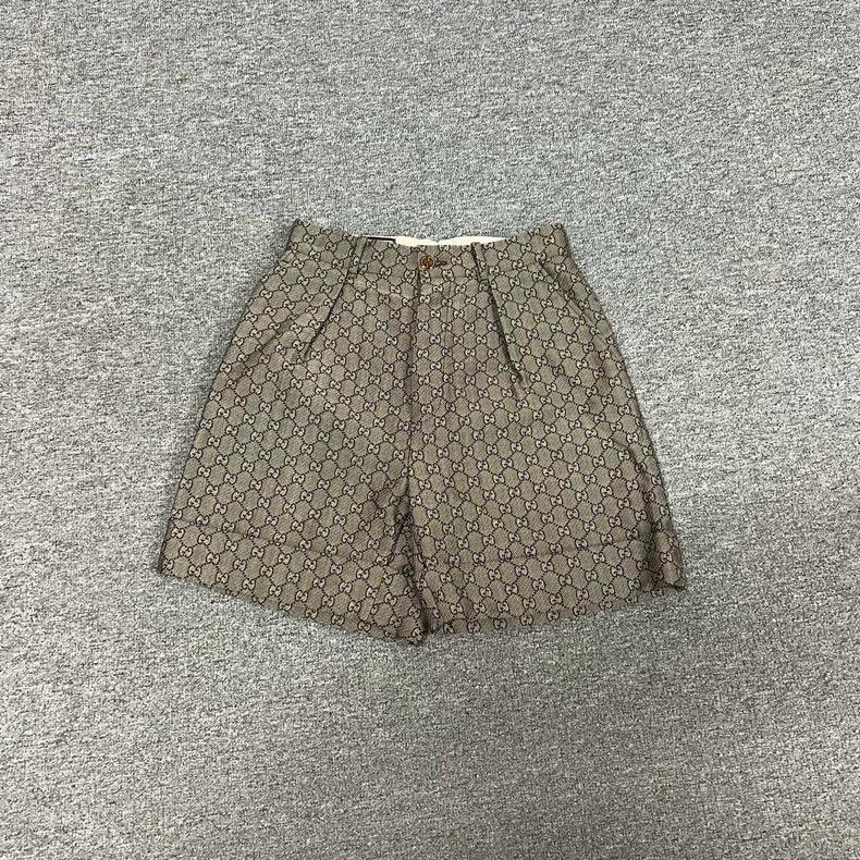 gucci double g print tailored shorts-dmc