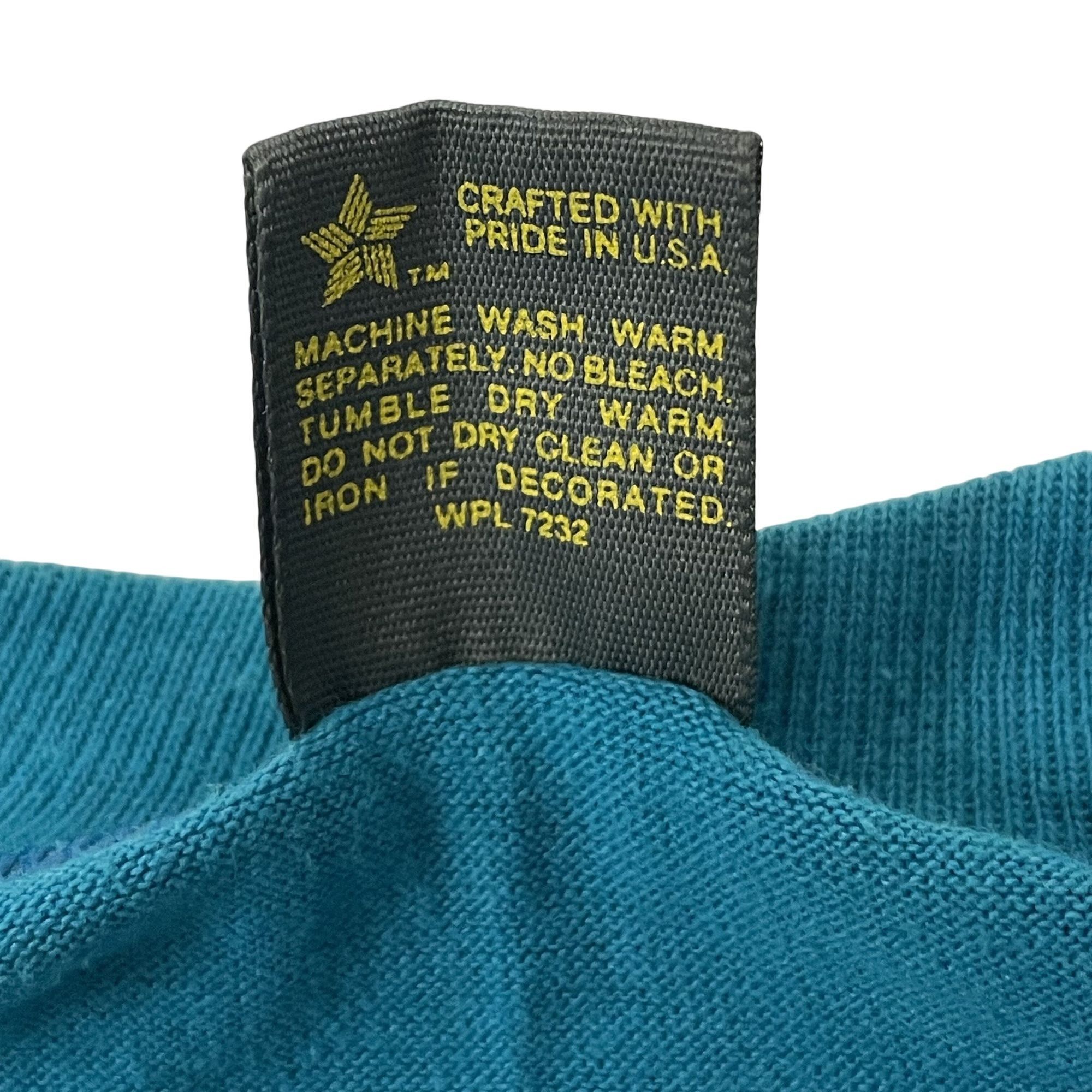 Russell Athletic Vtg Russell Turquoise 1983 YELLOWSTONE National Park T Shirt Size US S / EU 44-46 / 1 - 4 Thumbnail