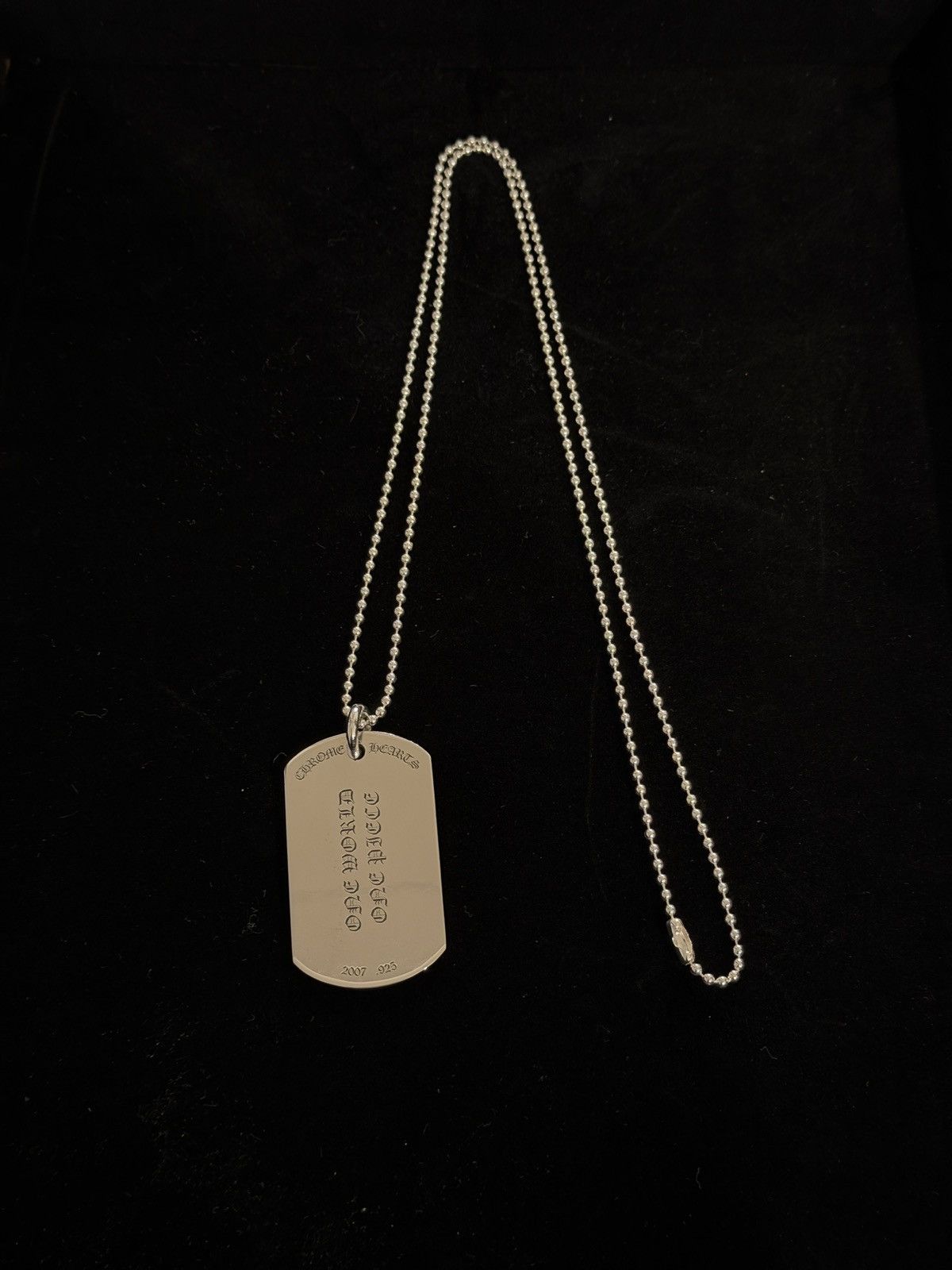 Chrome Hearts Chrome Hearts “RS3” Dog tag | Grailed