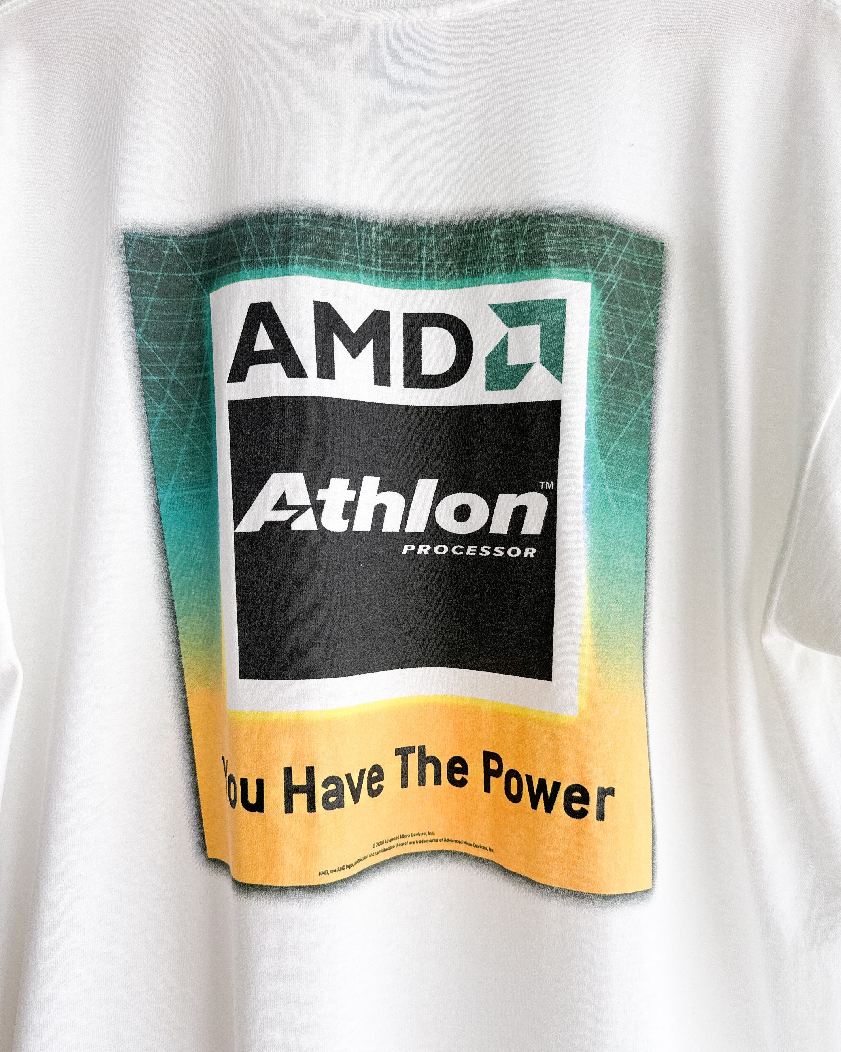 Vintage Vintage AMD Athlon Processor T Shirt Men's XL Technology Y2K Size US XL / EU 56 / 4 - 6 Thumbnail