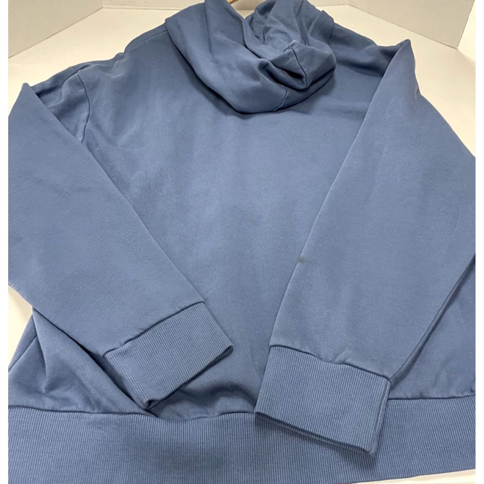 Reebok REEBOX HOODIE SWEATER PULLOVER BLUE LARGE MEN Oversized Long Sleeve Pullover Sweatshirt Size US L / EU 52-54 / 3 - 2 Thumbnail