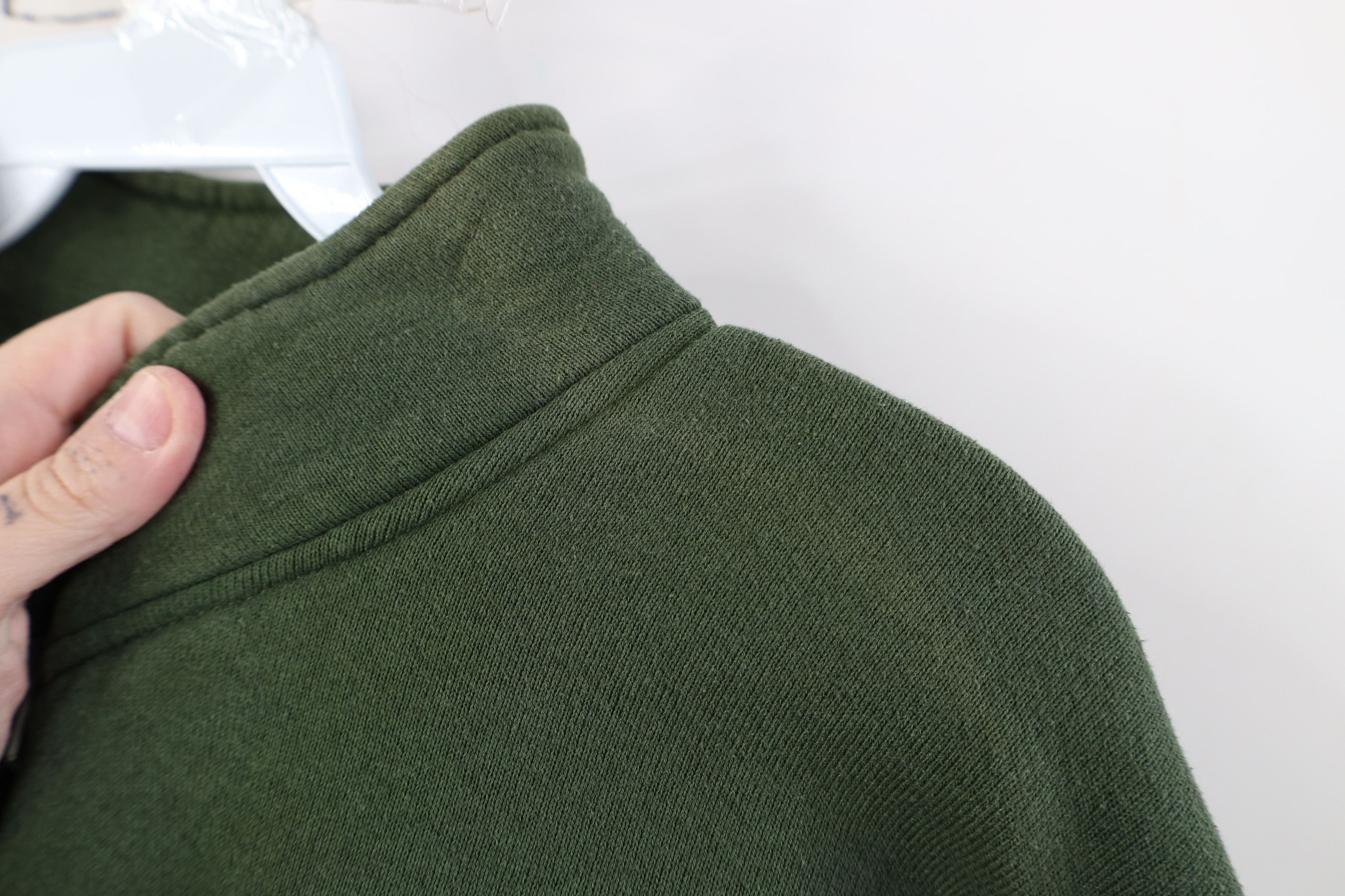 Vintage Vintage 90s Streetwear 1/4 Half Zip Pullover Sweatshirt Size US XL / EU 56 / 4 - 11 Thumbnail