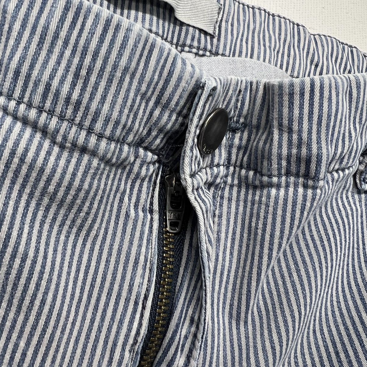 Vince Vince Pants Blue Striped Slim Casual Dress Made In USA Size 30" / US 8 / IT 44 - 8 Thumbnail
