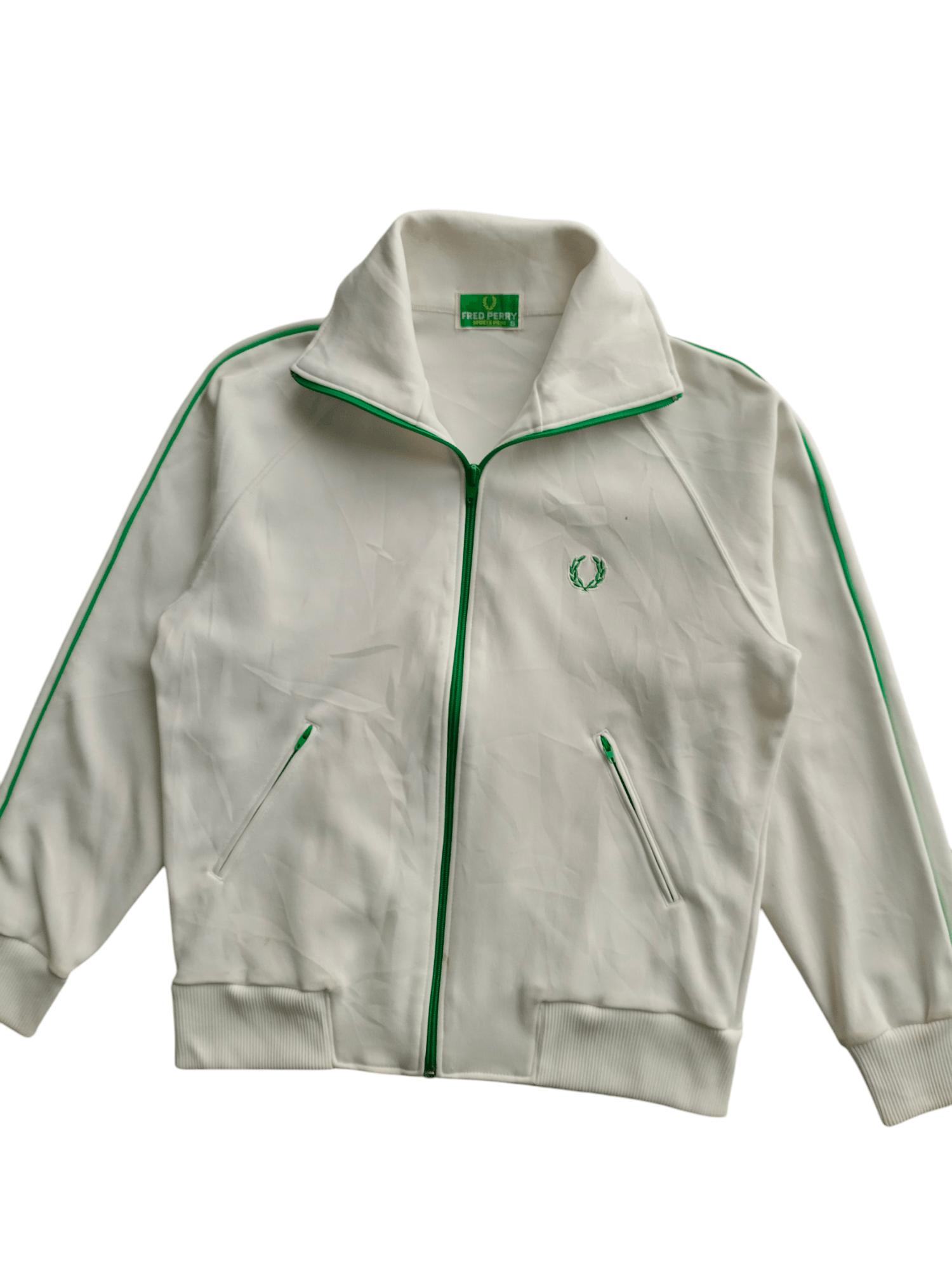 Fred Perry Vintage 80s Fred Perry Trainer Jacket Zip