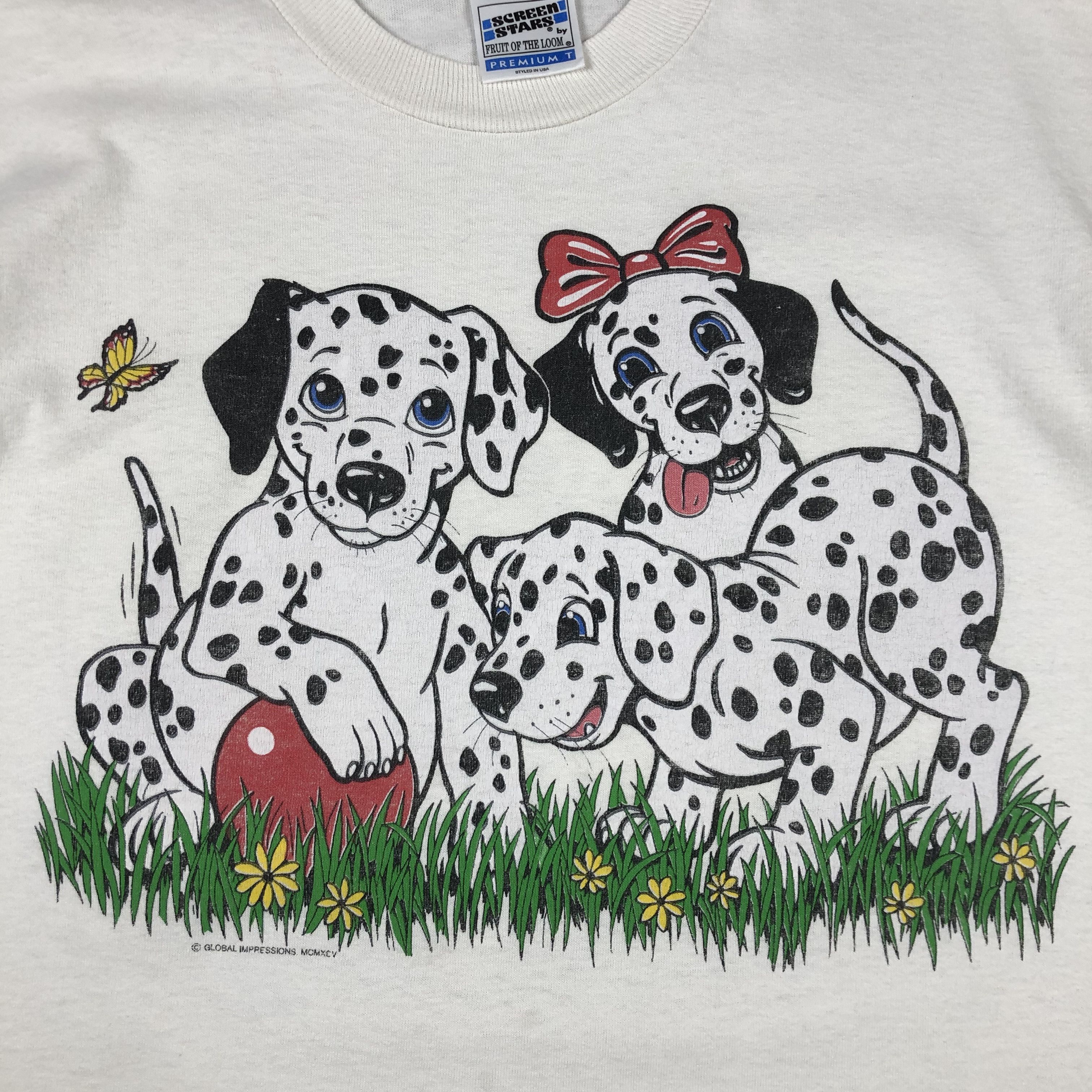 Vintage 101 Dalmatian 1995 Single Stitch Vintage Tee Size US M / EU 48-50 / 2 - 6 Thumbnail