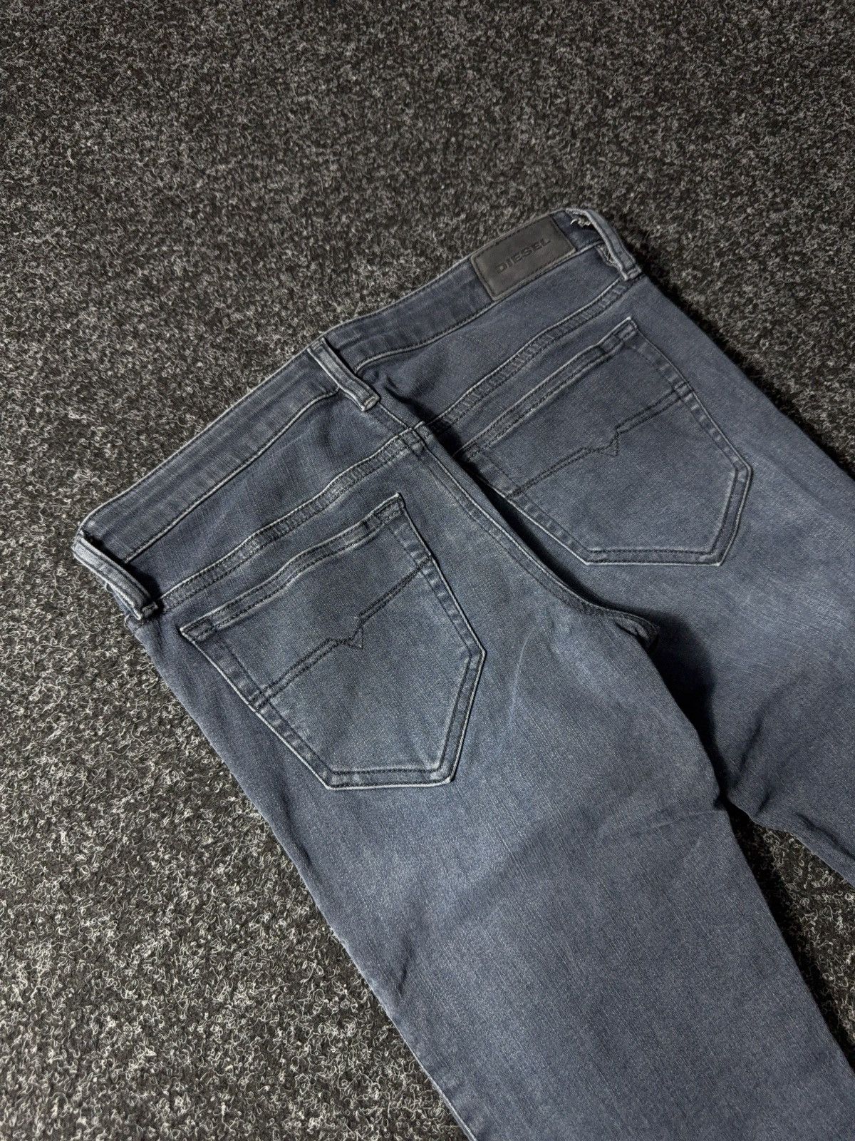 Diesel × If Six Was Nine × Vintage Vintage 90s Y2K Diesel Industry Jeans skinny pants Size 27" / US 4 / IT 40 - 14 Thumbnail