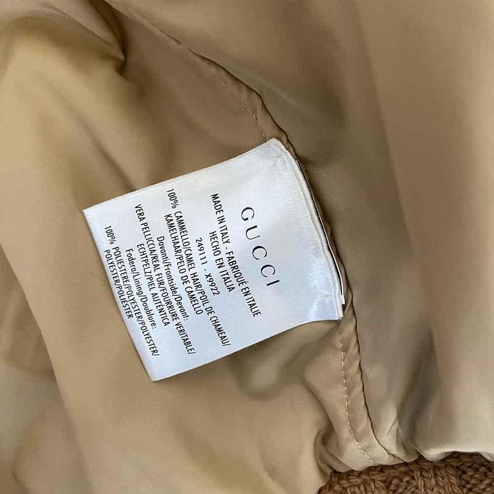 Gucci GUCCI FW2010 Fox Fur Cardigan Jacket Camel Frida Giannini Size M / US 6-8 / IT 42-44 - 9 Thumbnail