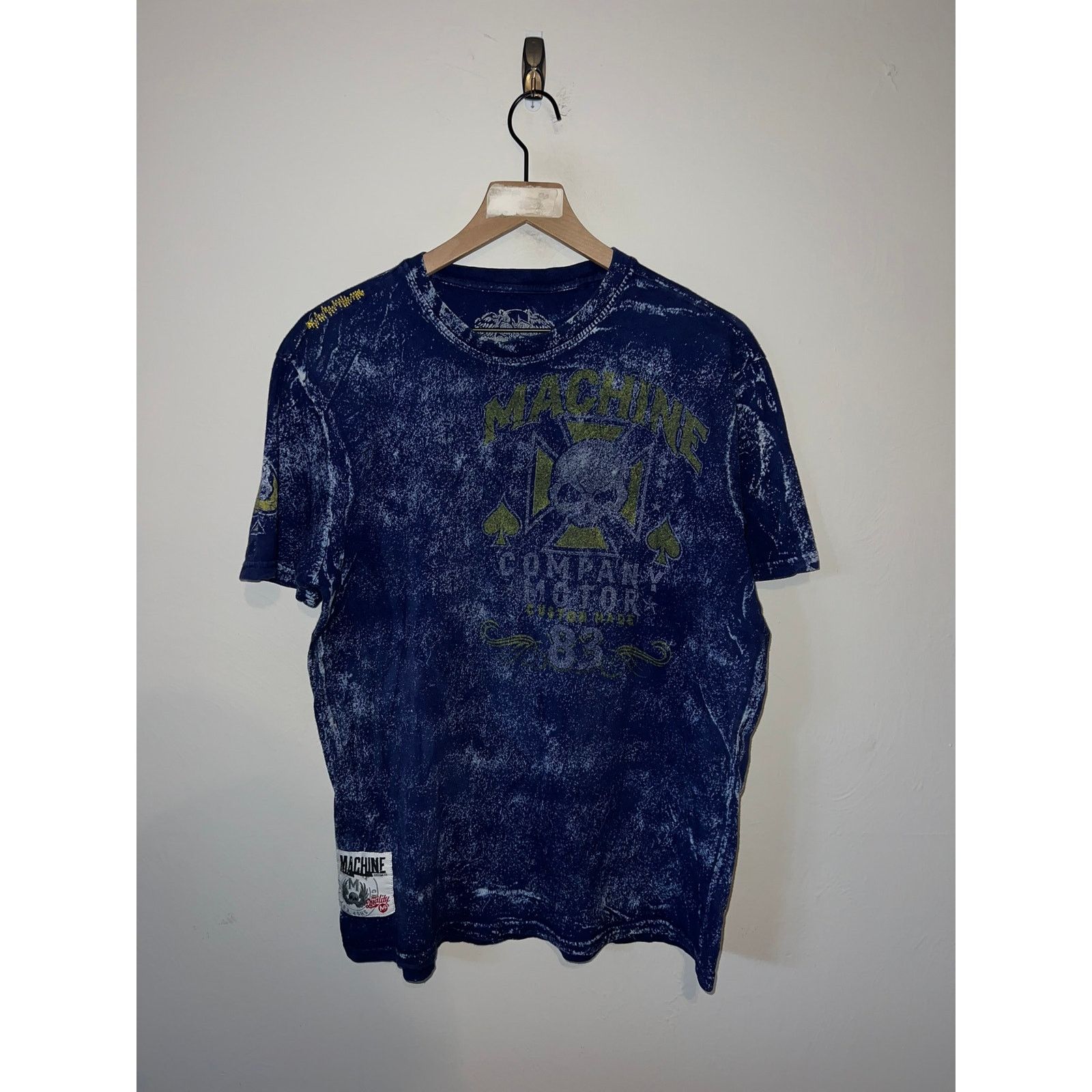 Vintage Y2K Custom Machine Shirt Motor Company AOP Tee 2000s Large Size US L / EU 52-54 / 3 - 2 Thumbnail
