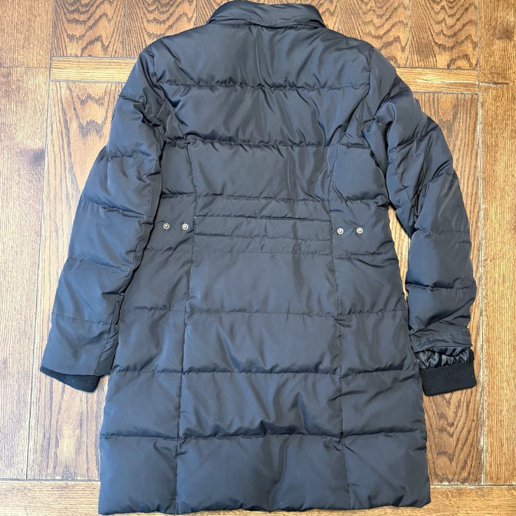 Ralph Lauren Lauren Ralph Lauren Women’s Medium Black Down Coat Gold RLL Hardware Faux Fur Size M / US 6-8 / IT 42-44 - 5 Thumbnail