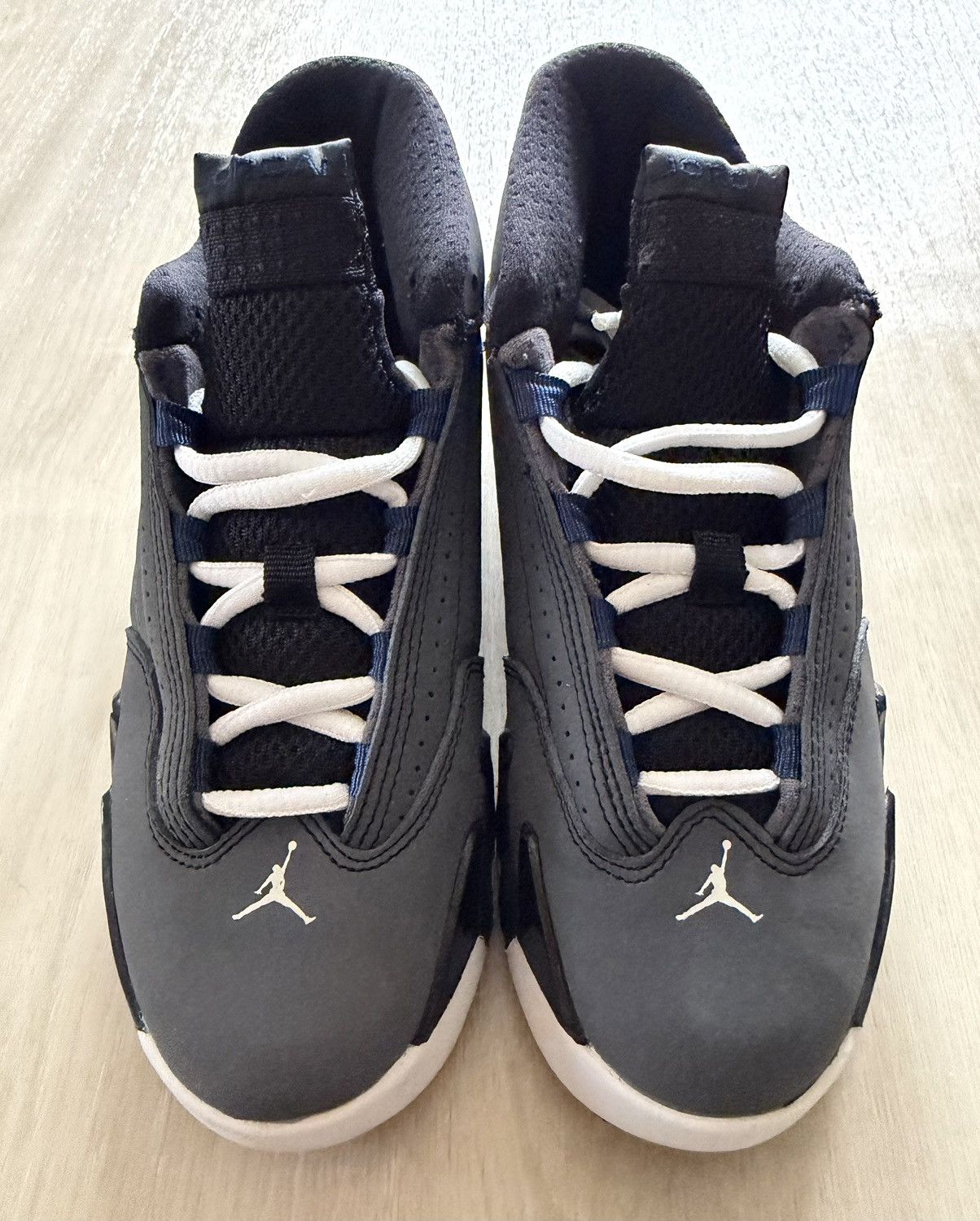 Jordan Brand 2011 Nike Air Jordan 14 Retro Midnight 312091-011 sz 2y Size US 4.5 / IT 34.5 - 7 Thumbnail
