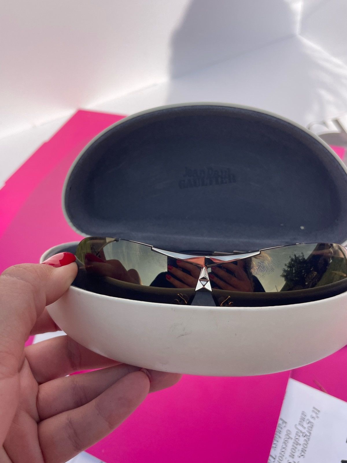 Jean Paul Gaultier Jean Paul Gaultier vintage sunglasses SJP062 Size ONE SIZE - 14 Thumbnail