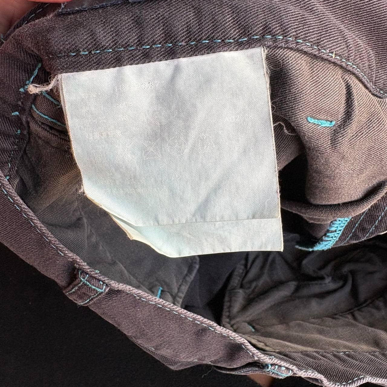 Comme des Garcons Homme Comme Des Garcons Homme Black Lining Blue Pants Size US 30 / EU 46 - 10 Thumbnail
