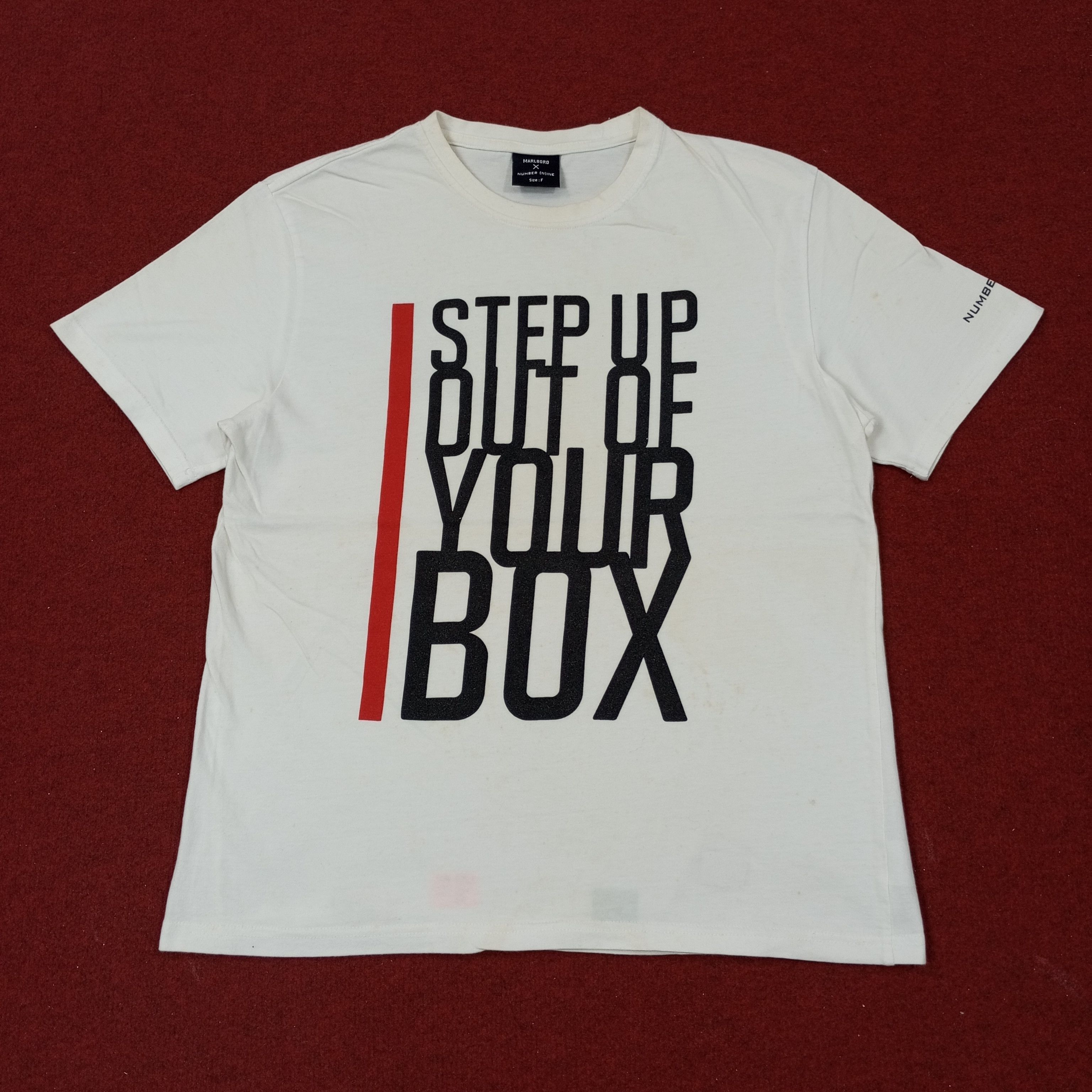 Number (N)ine Marlboro x Number Nine Japanese Brand Custom Tshirt c239n40 Size US M / EU 48-50 / 2 - 3 Thumbnail