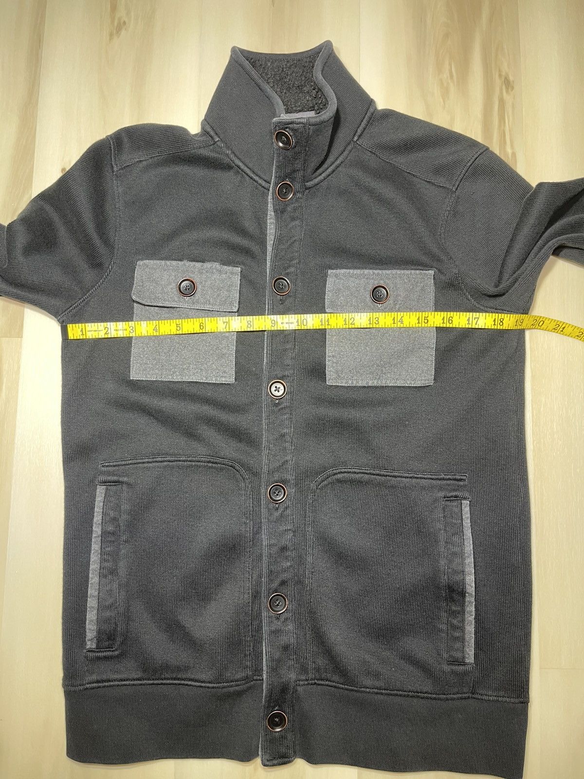 Banana Republic Banana Republic Heritage Cardigan Sz M Black Elbow Pads Size US M / EU 48-50 / 2 - 6 Thumbnail
