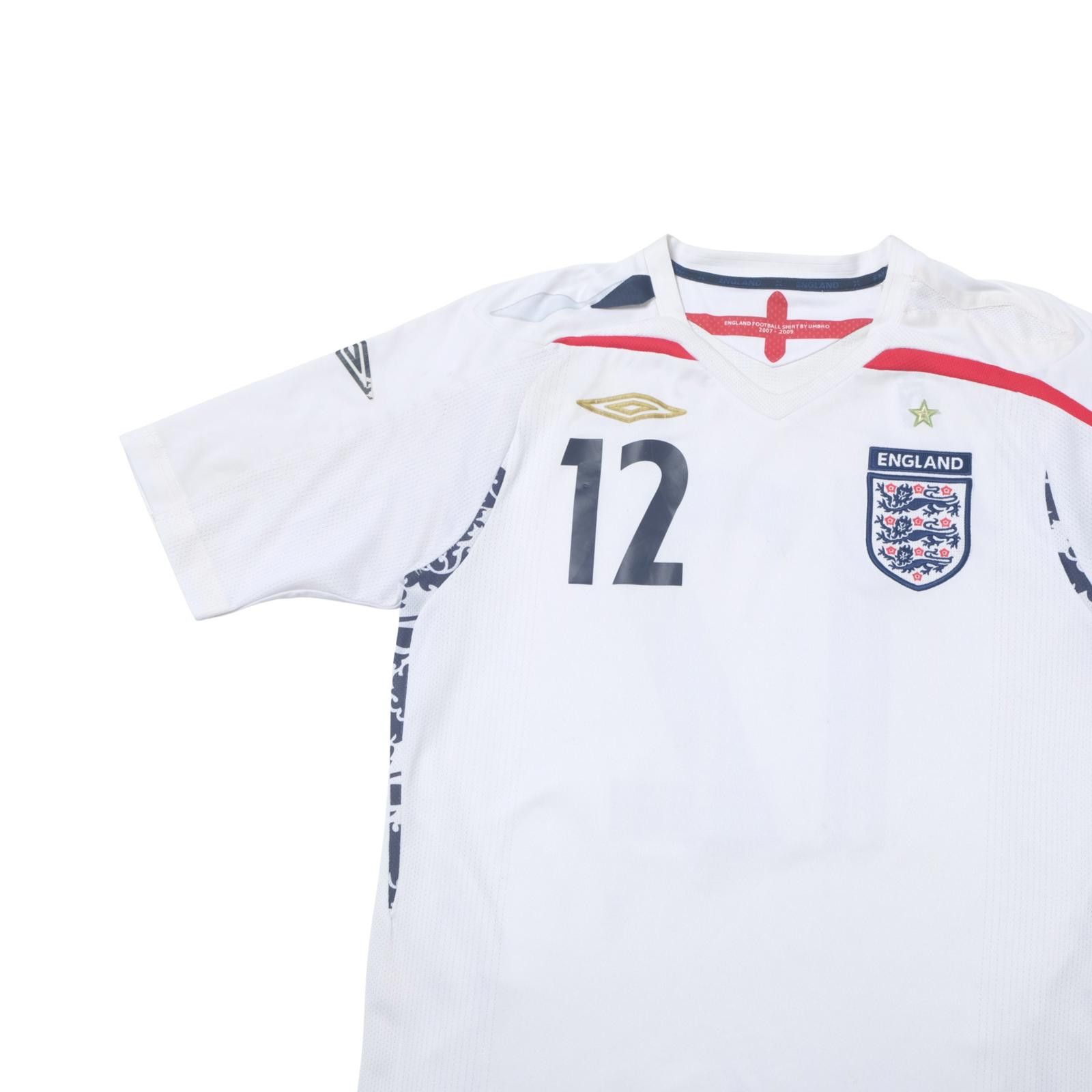 Umbro 2007/09 England Home Shirt Umbro (S/M) Size US S / EU 44-46 / 1 - 3 Thumbnail