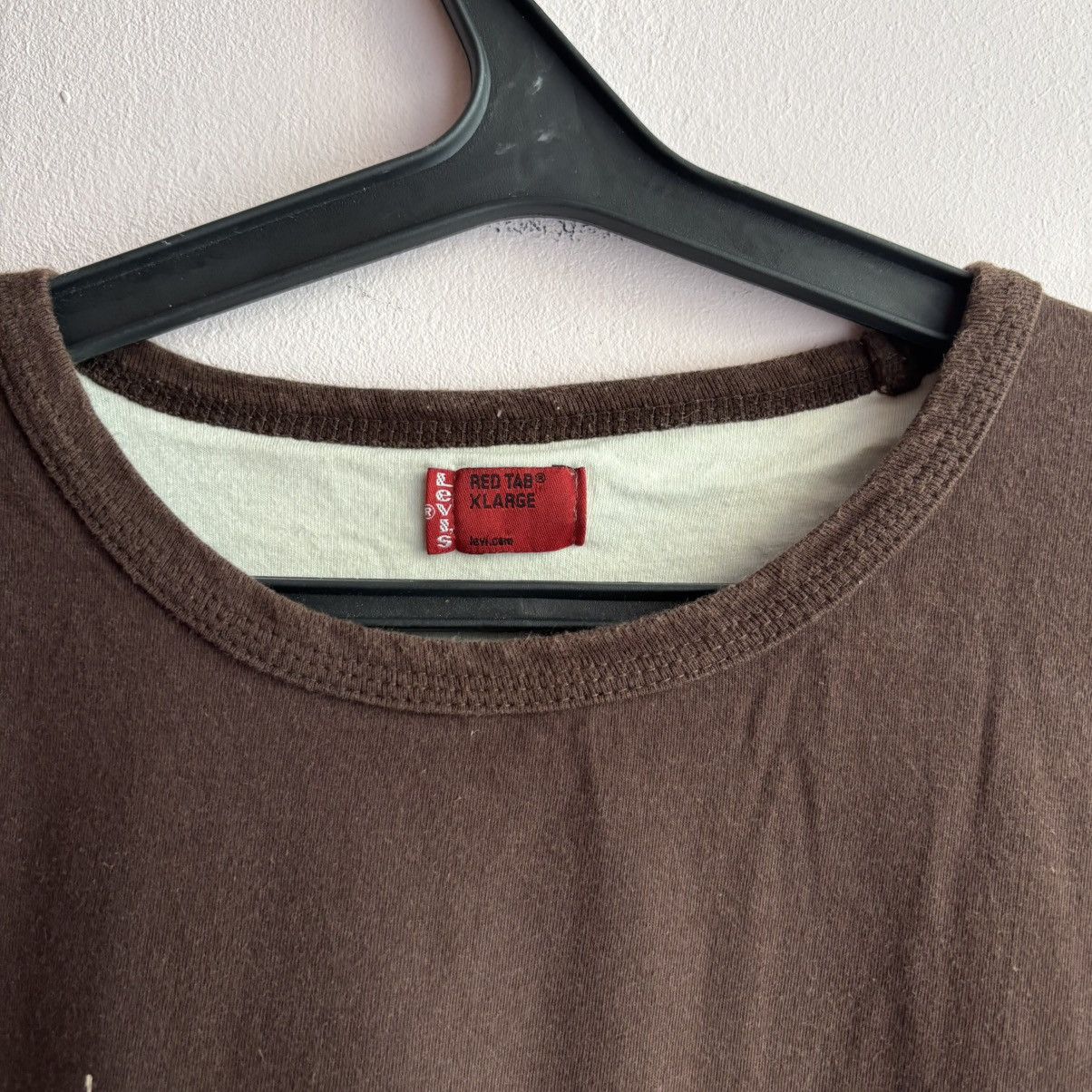 LVC VTG 90'S Levi’s Red Tab Reversible Double Face T-Shirt Size US XL / EU 56 / 4 - 10 Thumbnail