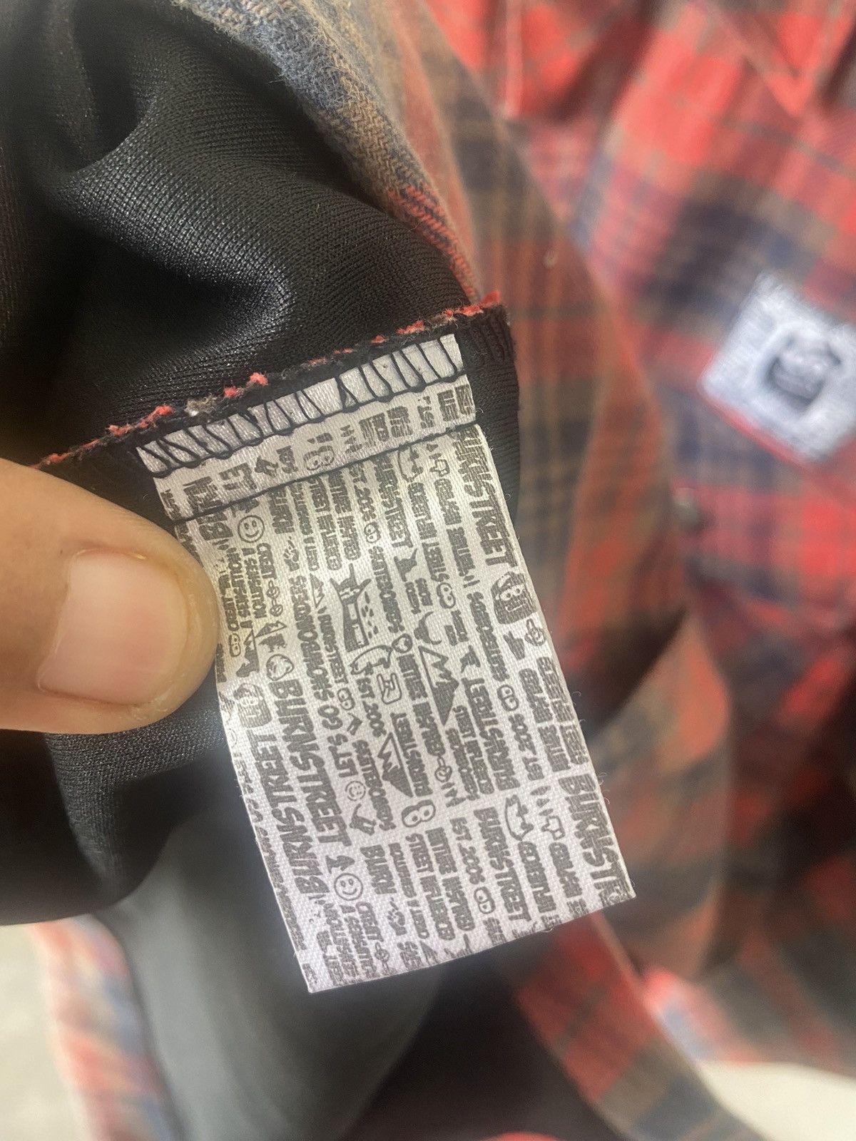 Vintage Burnstreet Snowboards Button Up Shirt Flannel Size US L / EU 52-54 / 3 - 6 Thumbnail