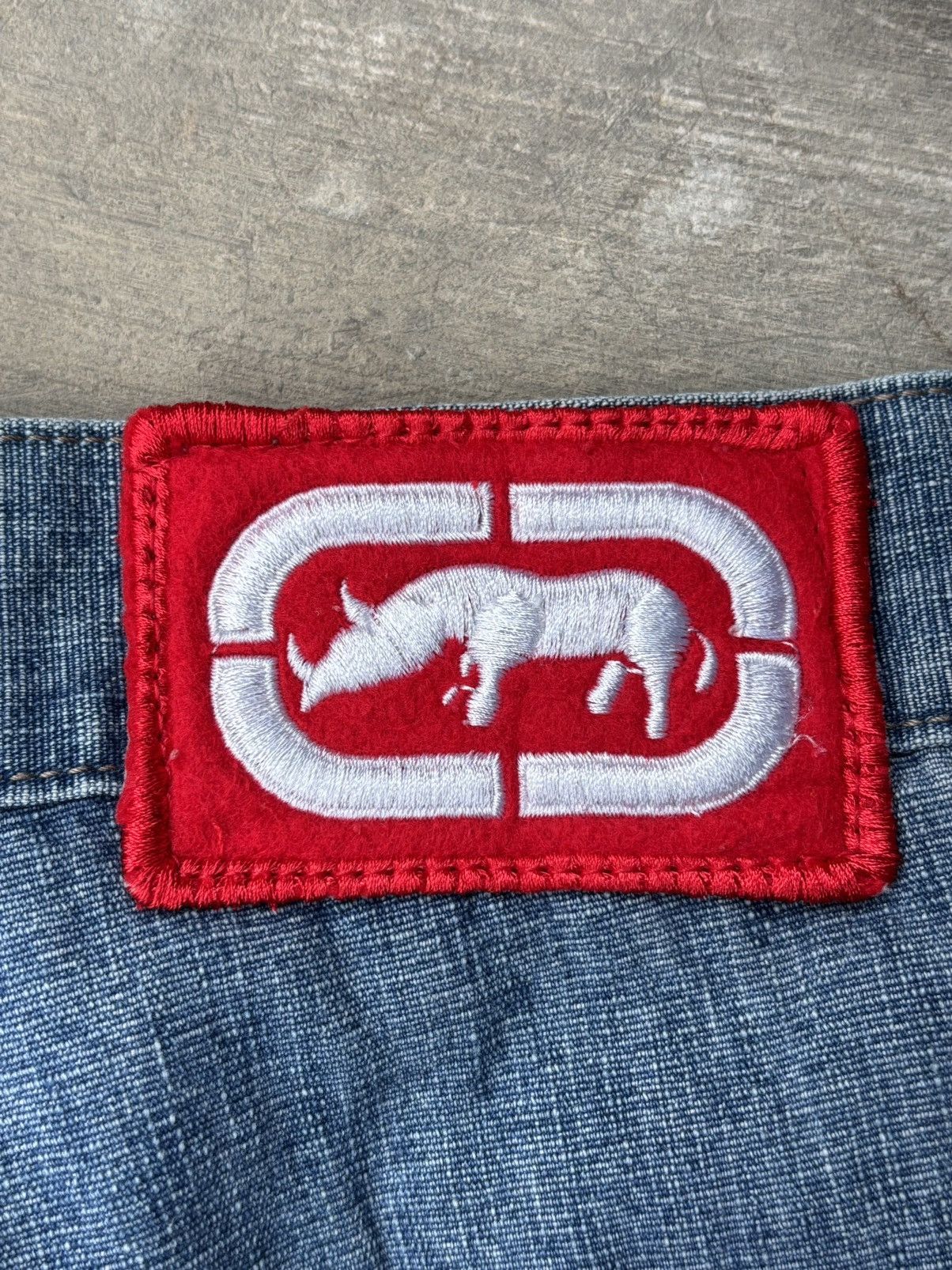 Ecko Unltd. Vintage Y2K Ecko Unltd Baggy Skater Jeans Embroidered Pocket Size US 31 - 4 Thumbnail