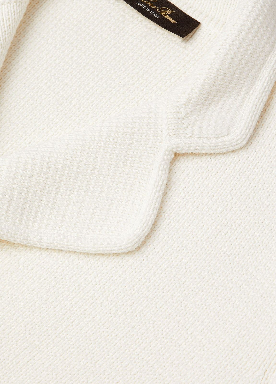 Loro Piana o1srvl11e0526 FAO9859 Moltrasio Jacket in White Size XS / US 0-2 / IT 36-38 - 7 Thumbnail