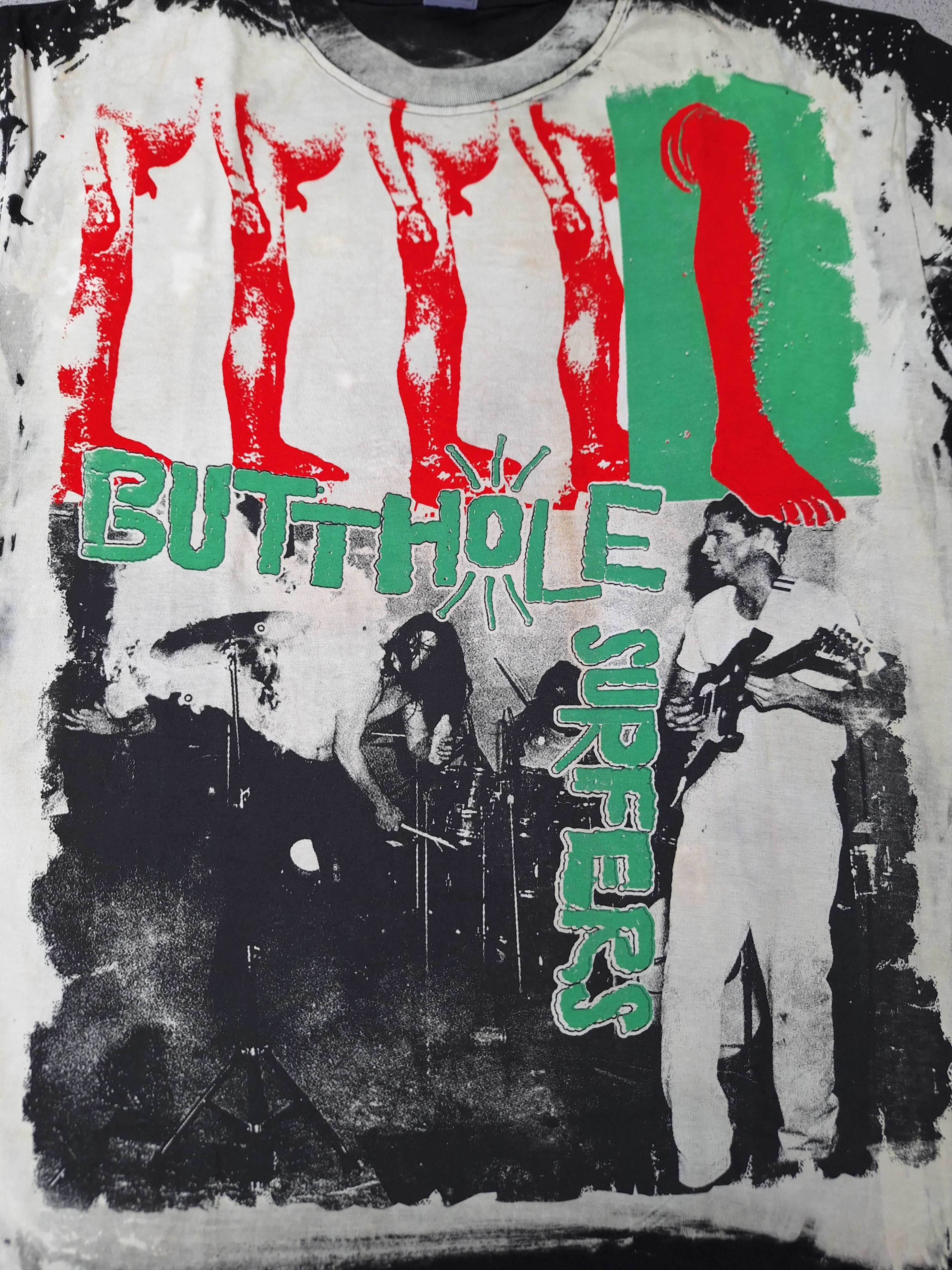 Japanese Brand 🔥RARE🔥 Butthole surfrers mosquito rock band shoegaze y2k Size US XL / EU 56 / 4 - 3 Thumbnail