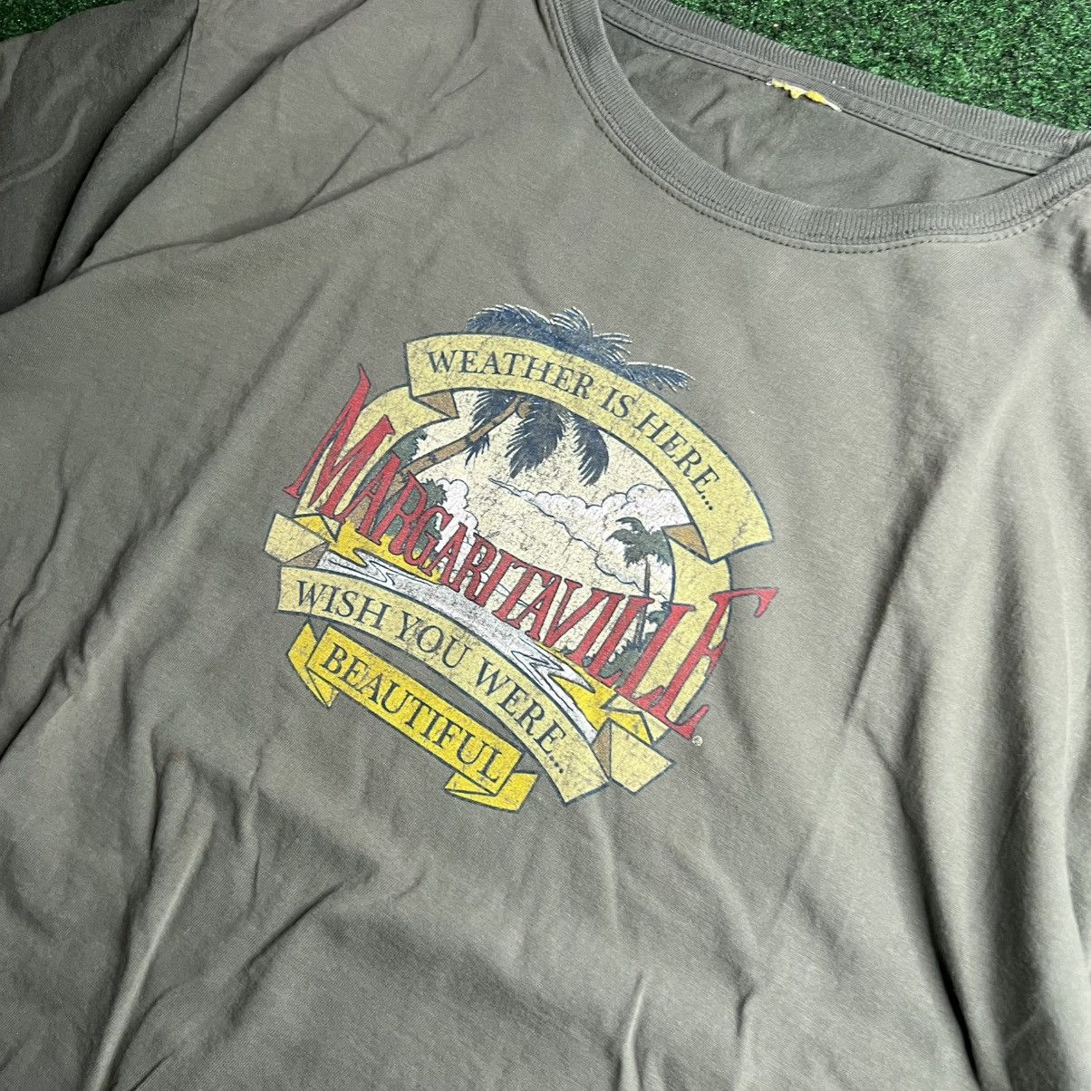 Vintage Vintage Jimmy Buffet Margaritaville Graphic T-Shirt Size US L / EU 52-54 / 3 - 1 Thumbnail