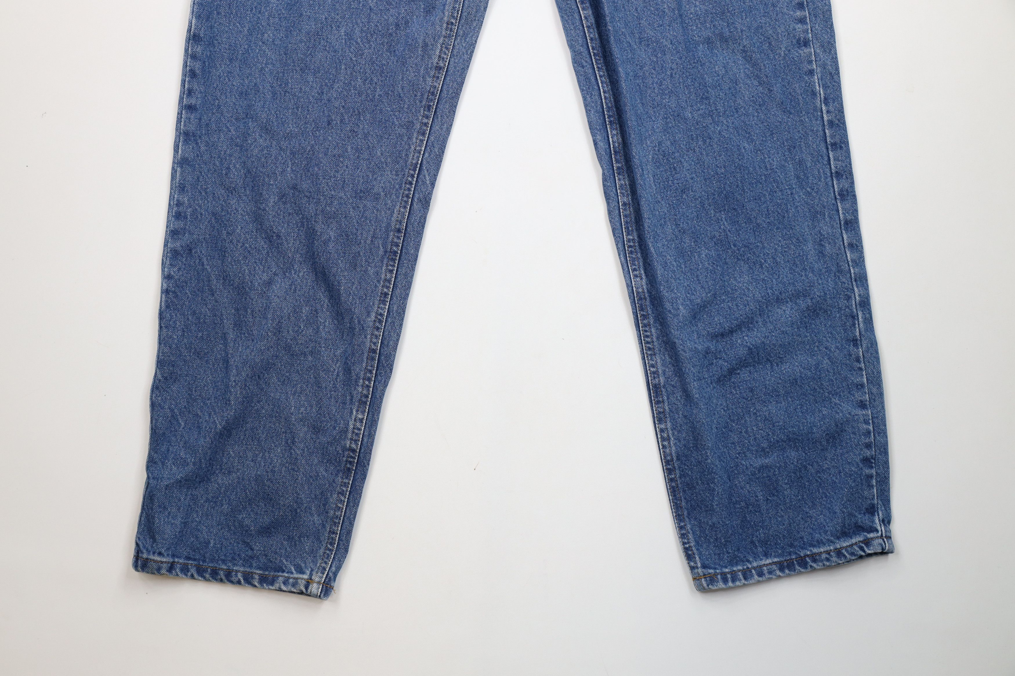 Carhartt Vintage Y2K Carhartt Spell Out Straight Leg Denim Jeans Blue Size US 40 / EU 56 - 4 Thumbnail