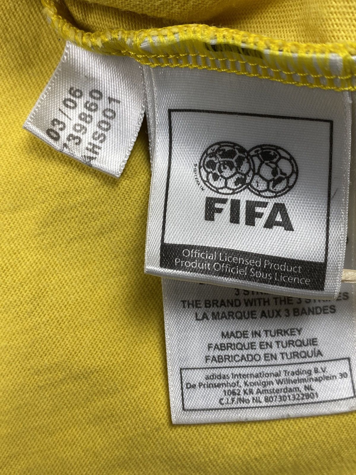 Adidas × Vintage Vintage Adidas Sweden 1974 / 2006 FIFA World Cup Jersey tee Size US XL / EU 56 / 4 - 18 Thumbnail