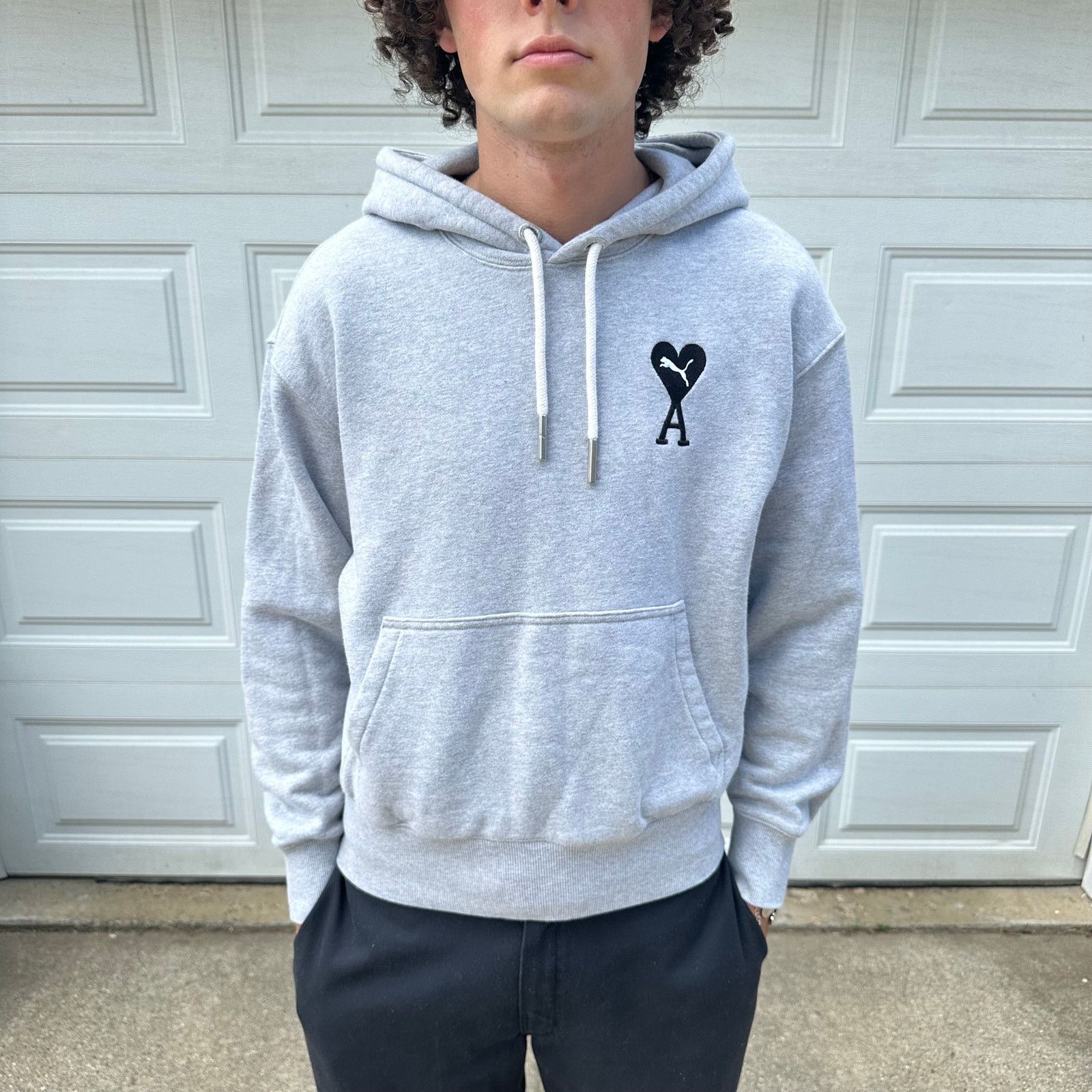 PUMA X Ami Half Zip Sweatshirt | SportsDirect.com USA