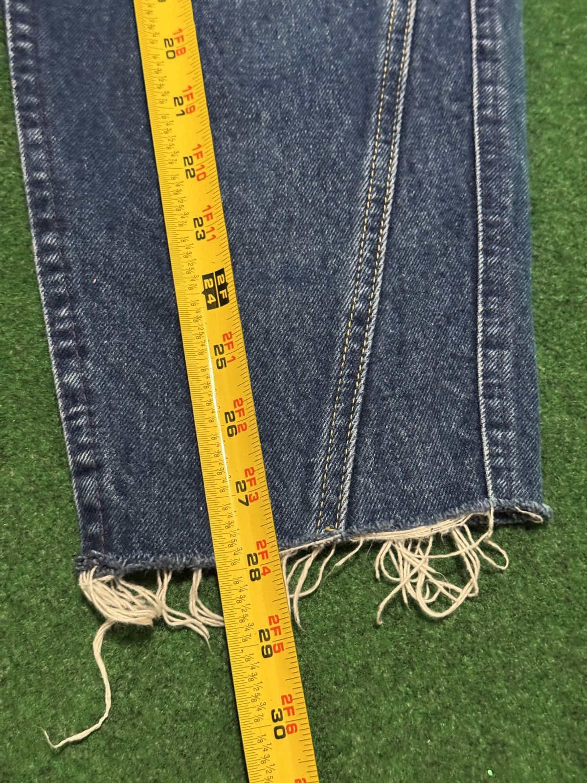 Lee × Vintage Vintage 70s Lee Talon Zipper Western 12 26x28 Cowgirl Jeans Size 34" / US 12 / IT 48 - 10 Thumbnail
