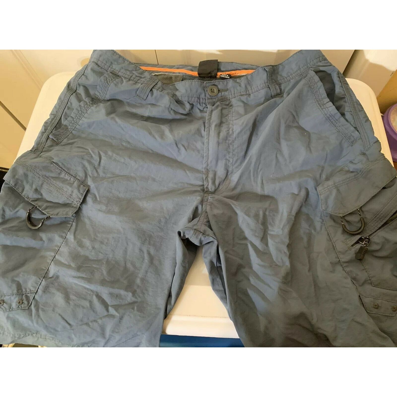 Burnside Burnside Explorer Men’s Sz 34 Cargo Shorts Blue Gray Size US 34 / EU 50 - 3 Thumbnail