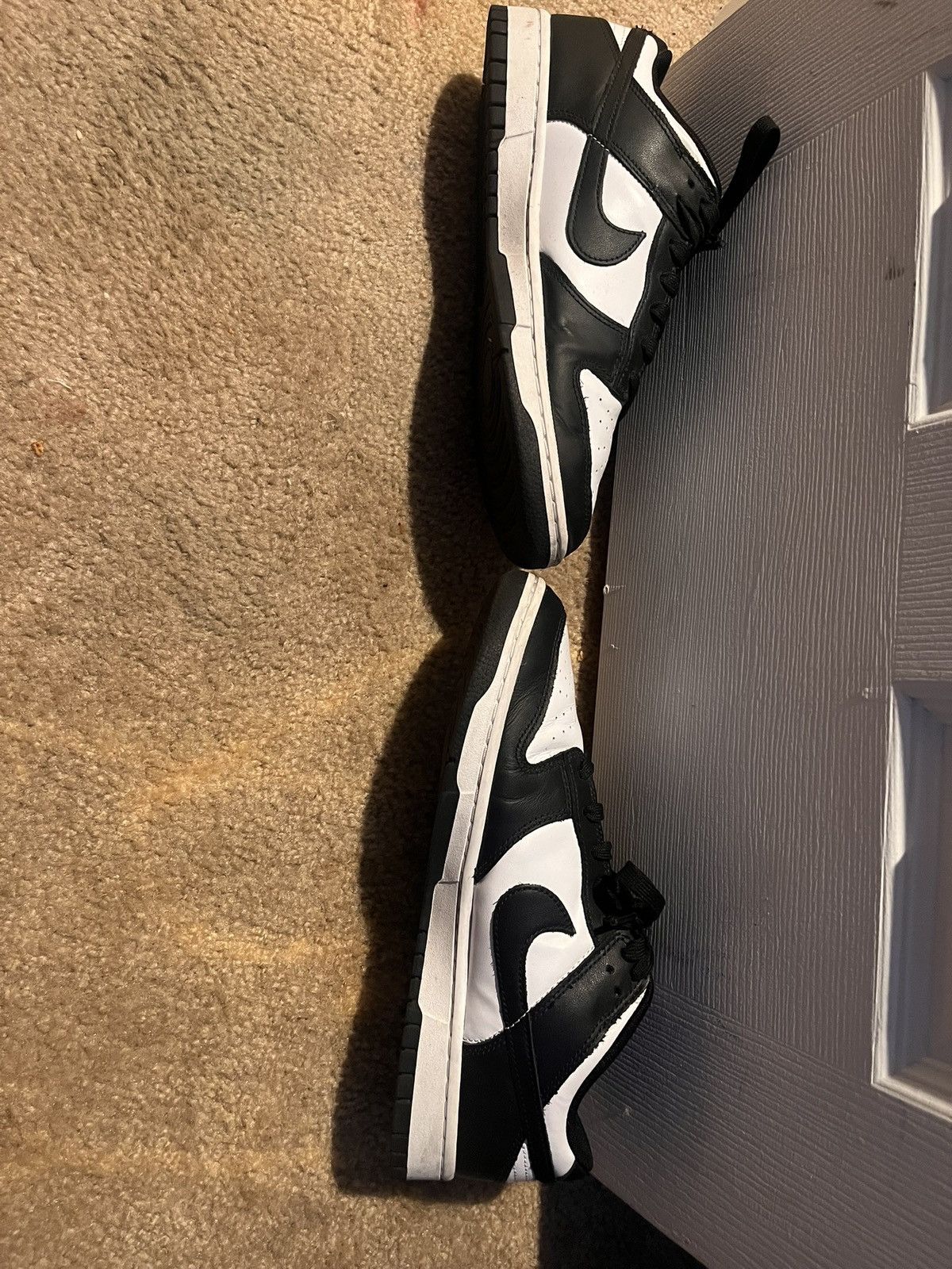 Nike Nike Pandas, Dunk Low Size US 9.5 / EU 42-43 - 3 Thumbnail