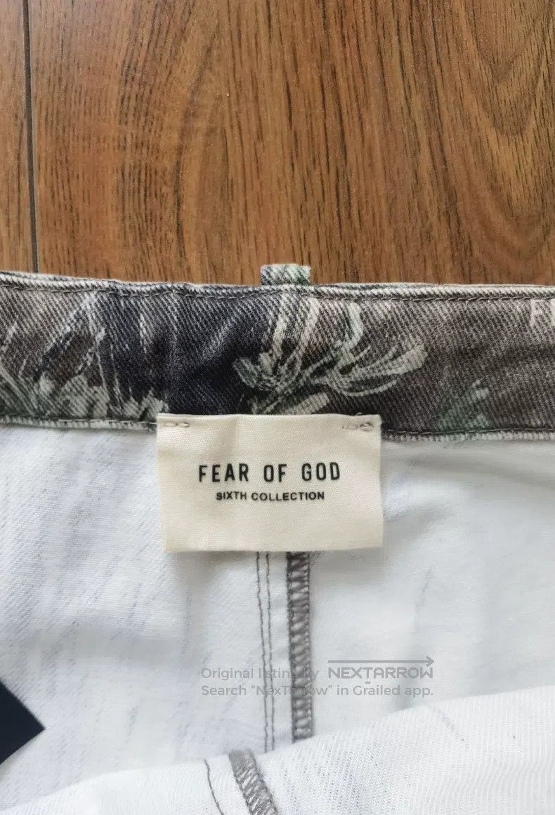 Fear of God Fear of God Branch camouflage streamer cargo pants Size US 34 / EU 50 - 4 Thumbnail