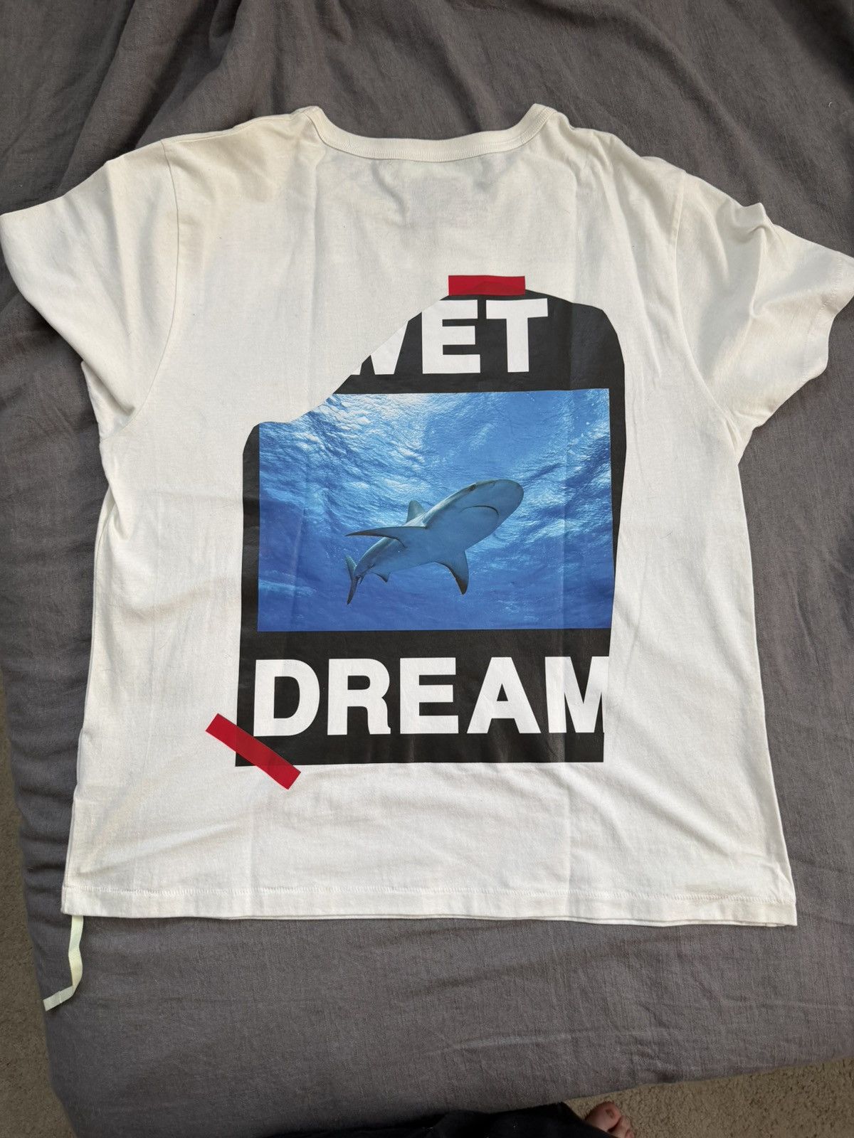 Off-White Wet Dream Tee Off-White Virgil Abloh x Cali Thornhill Dewitt Size US XL / EU 56 / 4 - 13 Thumbnail
