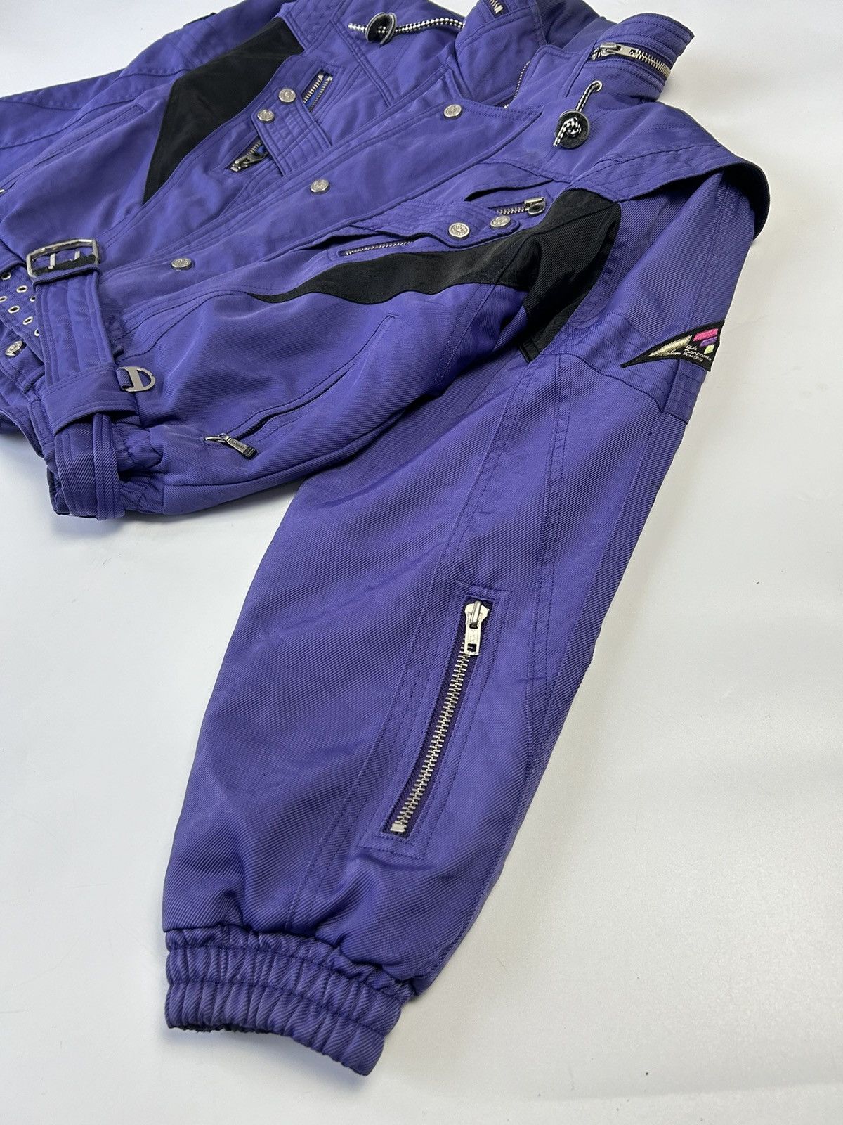 Ellesse × Vintage VINTAGE ELLESSE RACING BOMBER JACKET Size US L / EU 52-54 / 3 - 3 Thumbnail