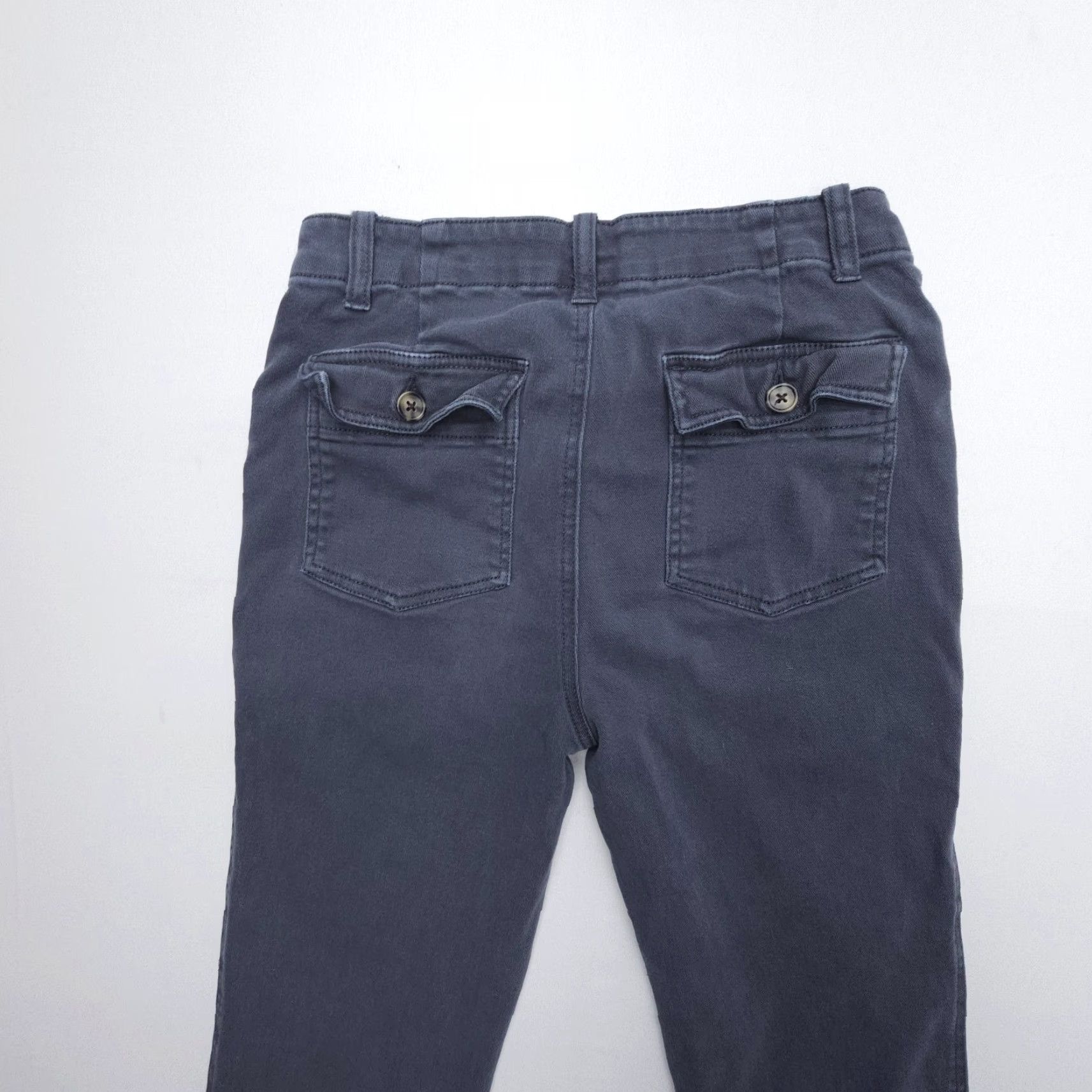Faherty Faherty Pants in Washed Black Size 27 Cotton Blend Chino Straight Flat Front Regular Classic City Womens Size 27" / US 4 / IT 40 - 3 Thumbnail