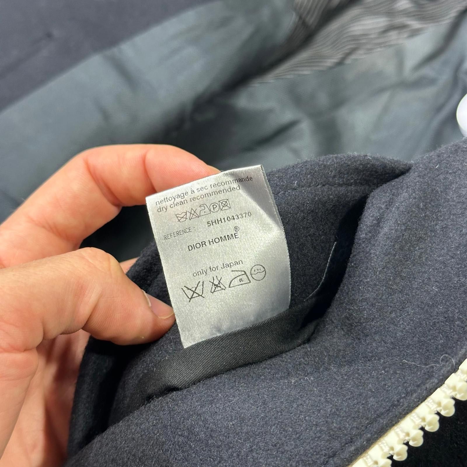 Dior Dior AW05 Hedi Slimane Contrast Pipe Wool Varsity Jacket 52 Size US M / EU 48-50 / 2 - 9 Thumbnail