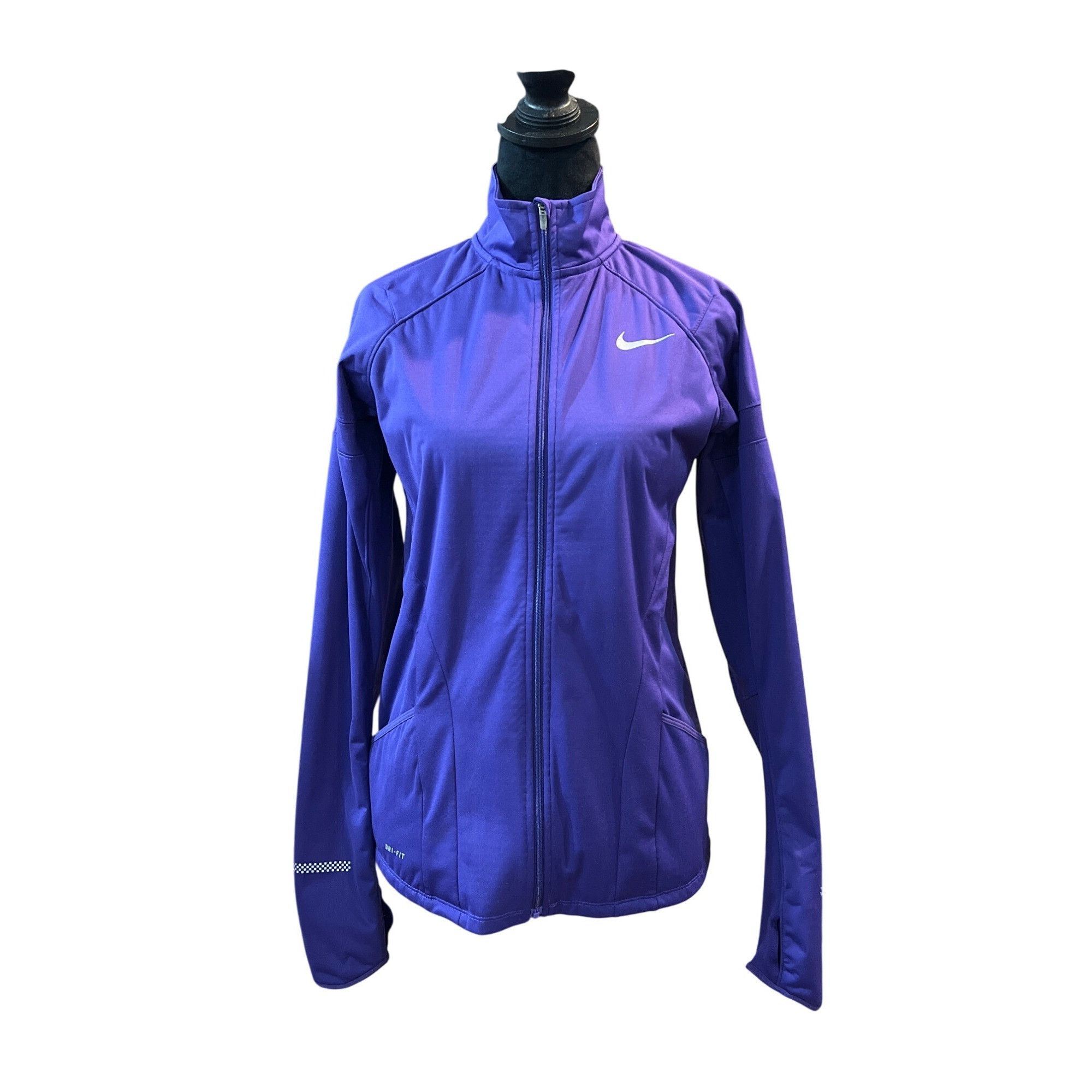 Nike NIKE Element Shield Full Zip Jacket With Reflective Accents Size S / US 4 / IT 40 - 2 Thumbnail