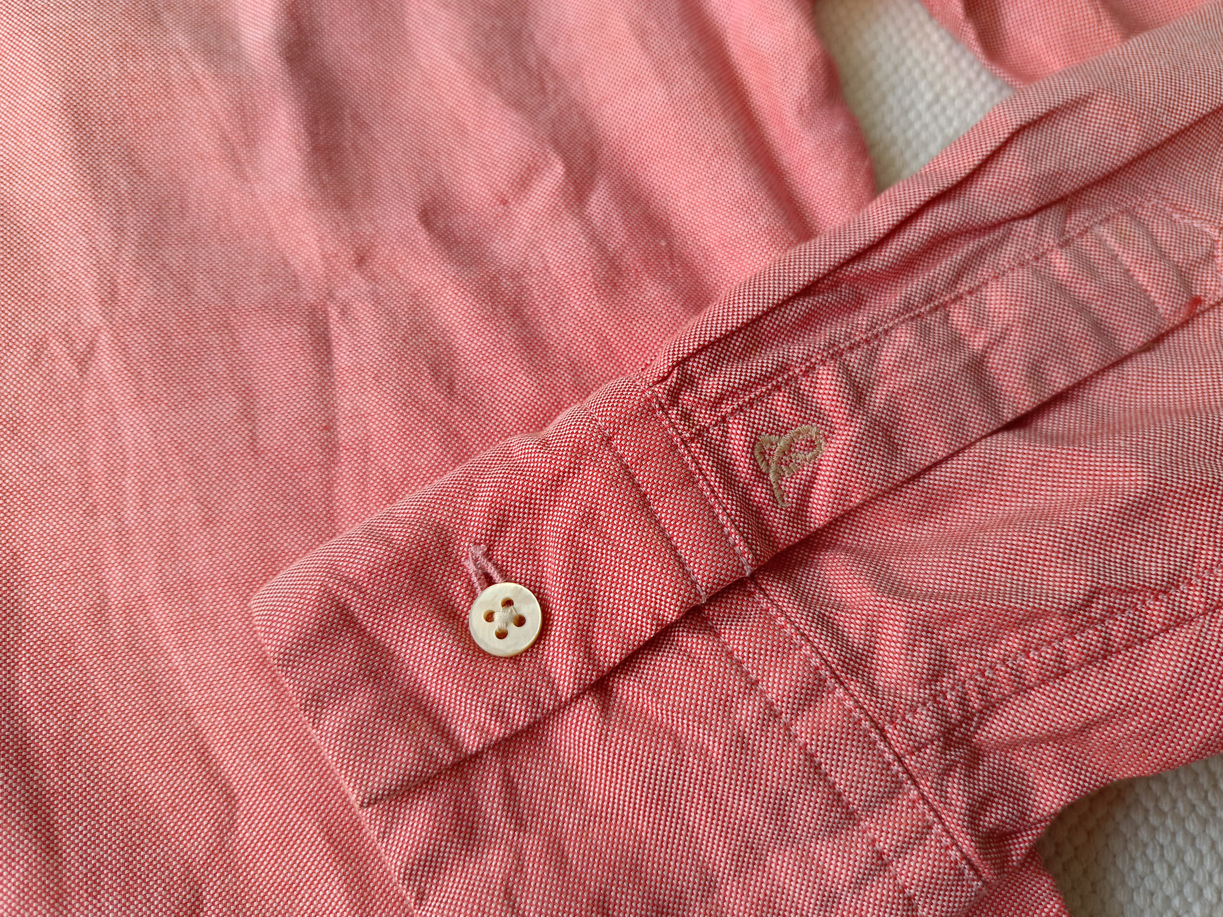 45rpm 45RPM studio by R 3 Japan solid plain red ladies slim shirt Size M / US 6-8 / IT 42-44 - 11 Thumbnail