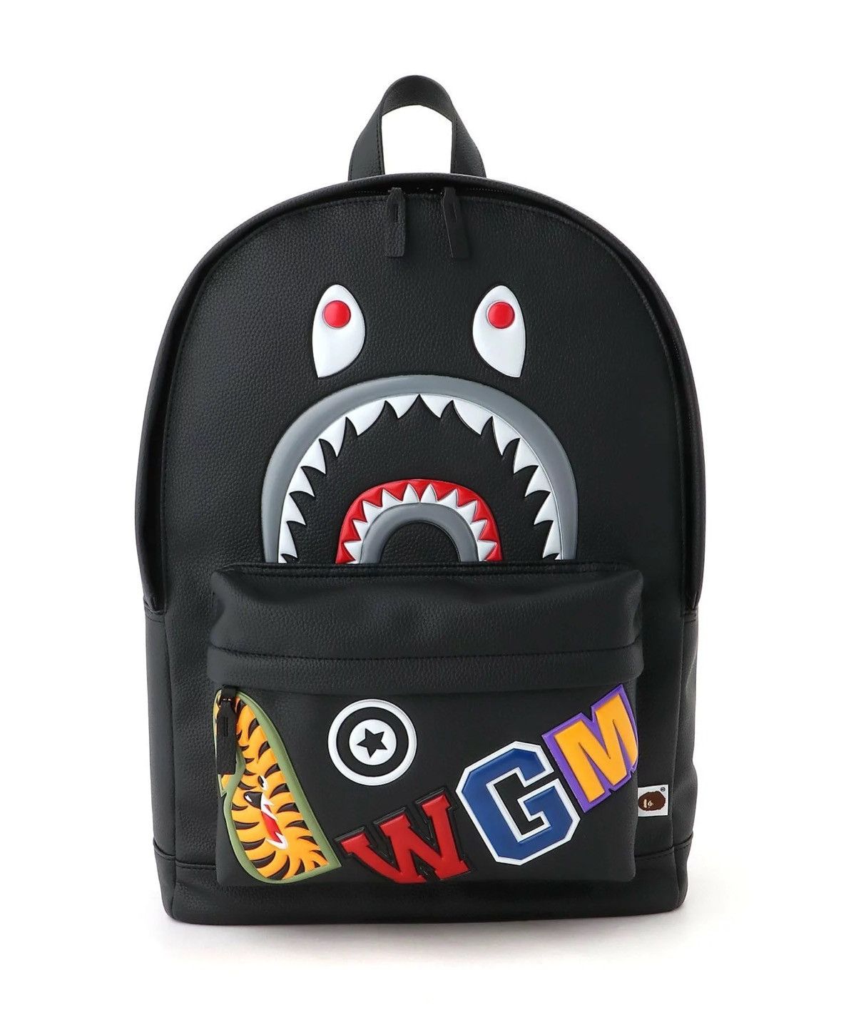 Bape Bape SHARK LEATHER DAY PACK Size ONE SIZE - 1 Thumbnail