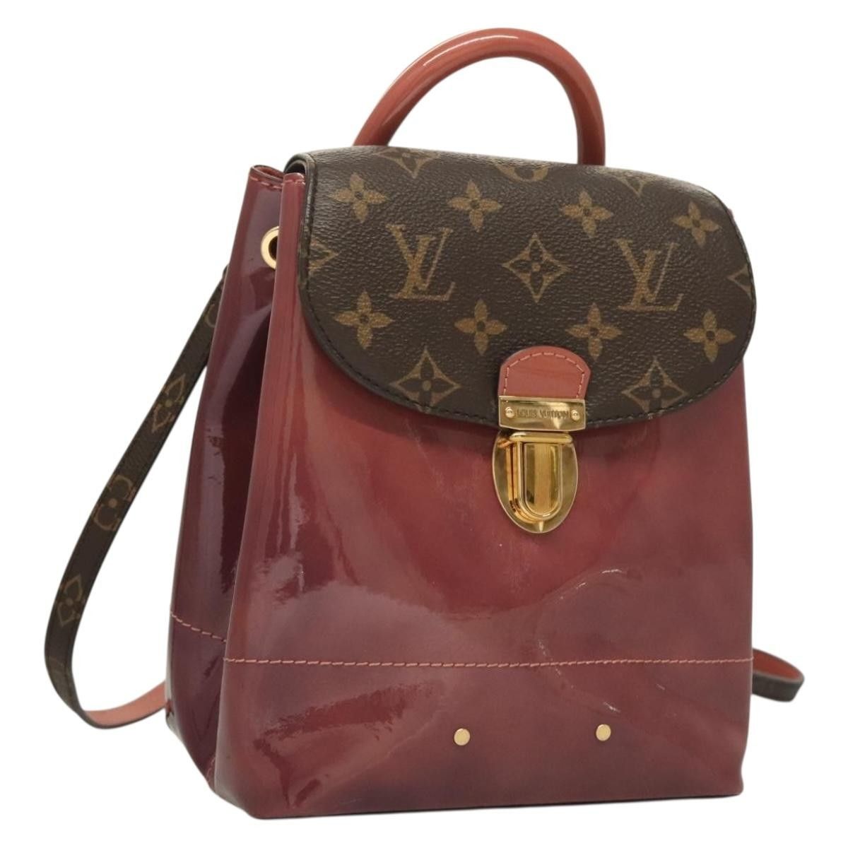 Louis Vuitton Louis Vuitton Hot Springs Backpack Vernis with Monogram Canvas Size ONE SIZE - 1 Thumbnail