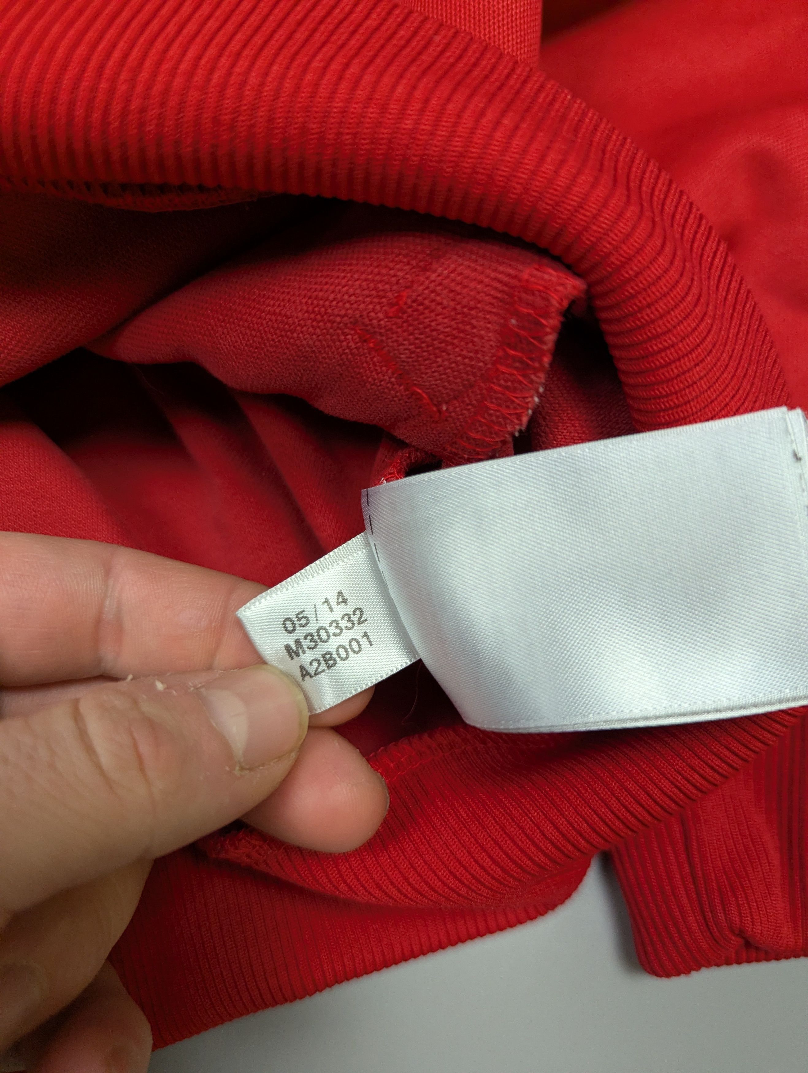 Adidas Adidas Originals Men's Red Track Jacket Trefoil 03 Size US L / EU 52-54 / 3 - 10 Thumbnail