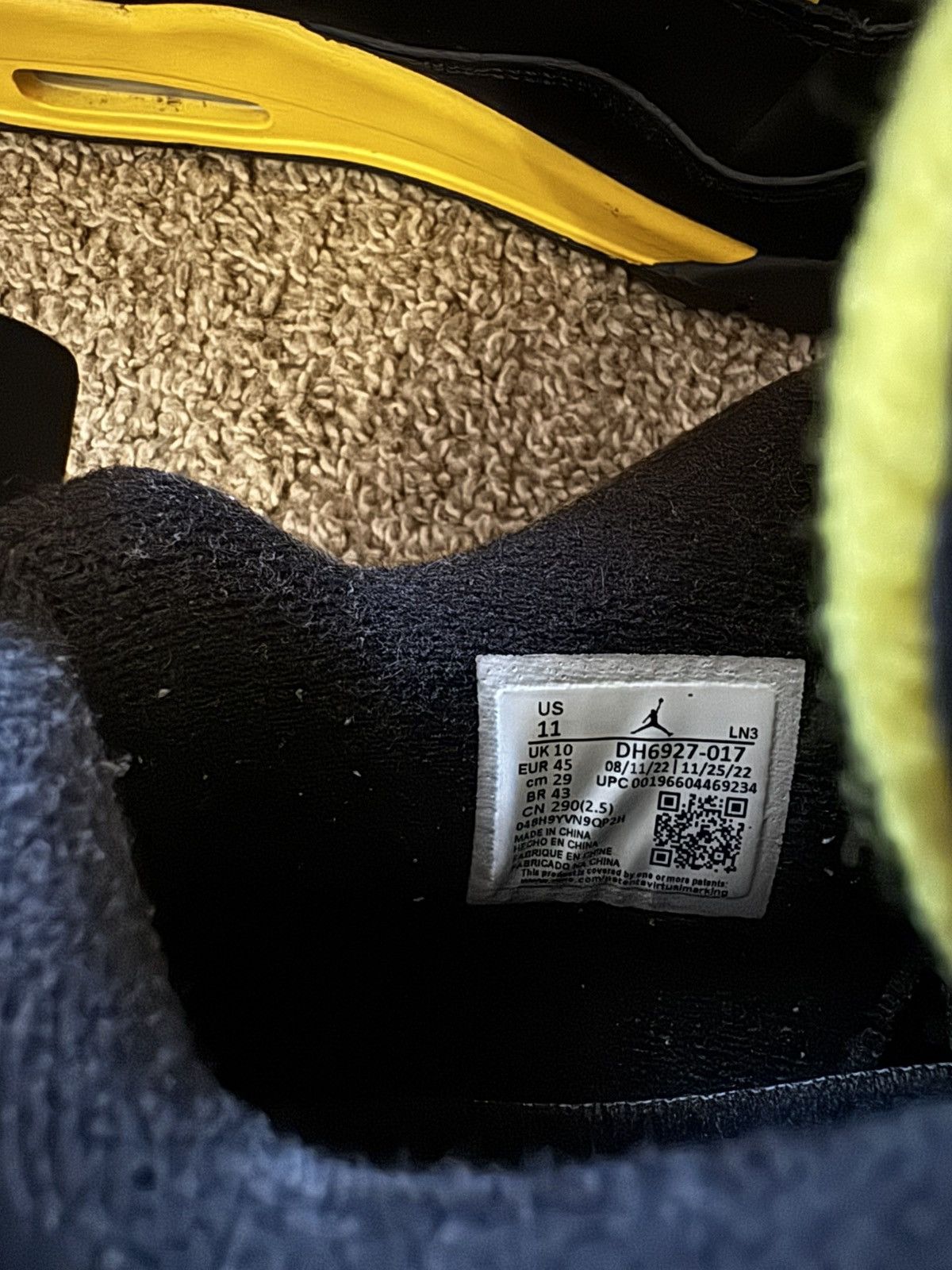 Jordan Brand Jordan 4 yellow thunder Size US 11 / EU 44 - 7 Thumbnail