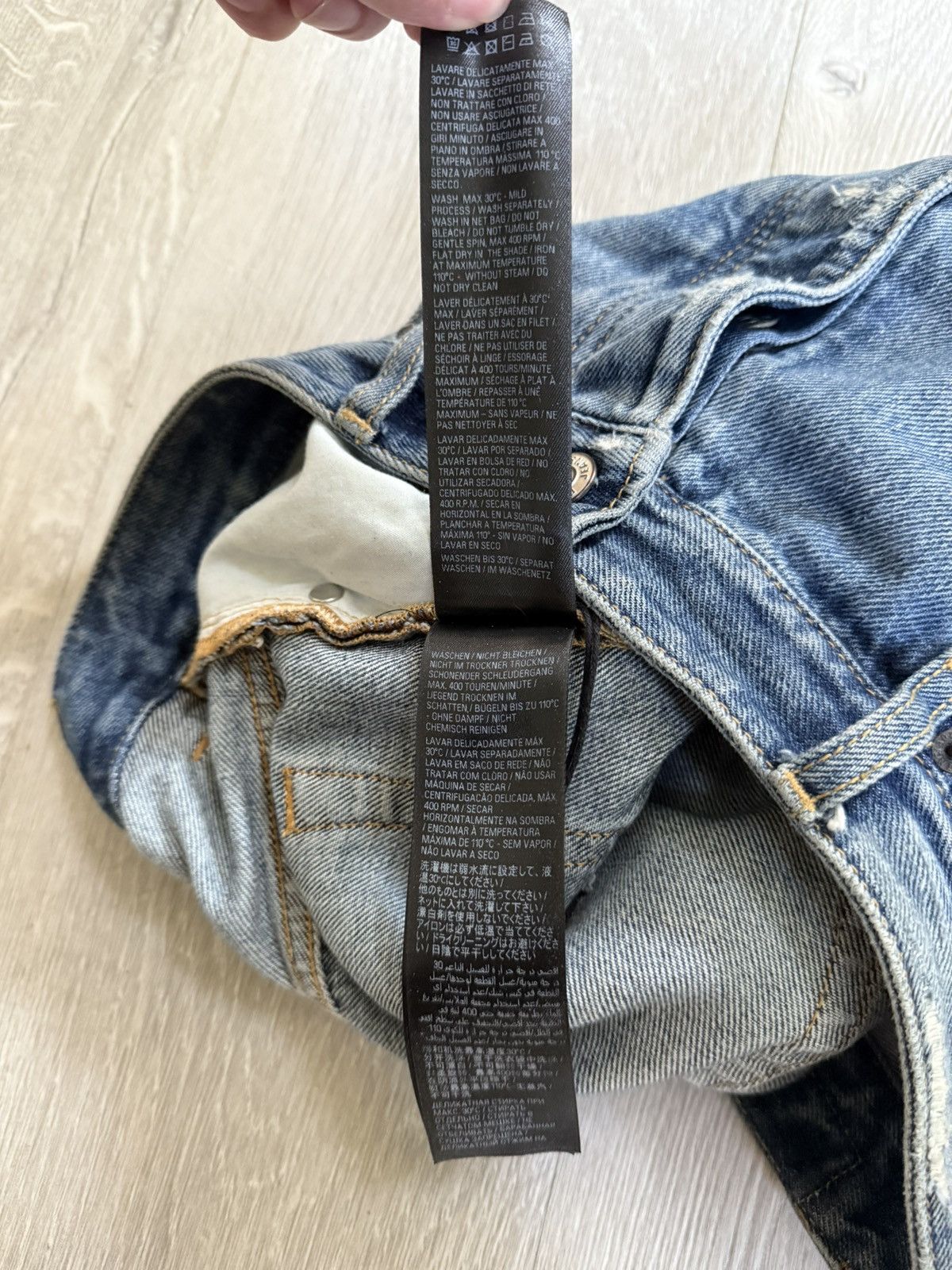 Balenciaga Balenciaga Medium fit denim Size US 30 / EU 46 - 10 Thumbnail