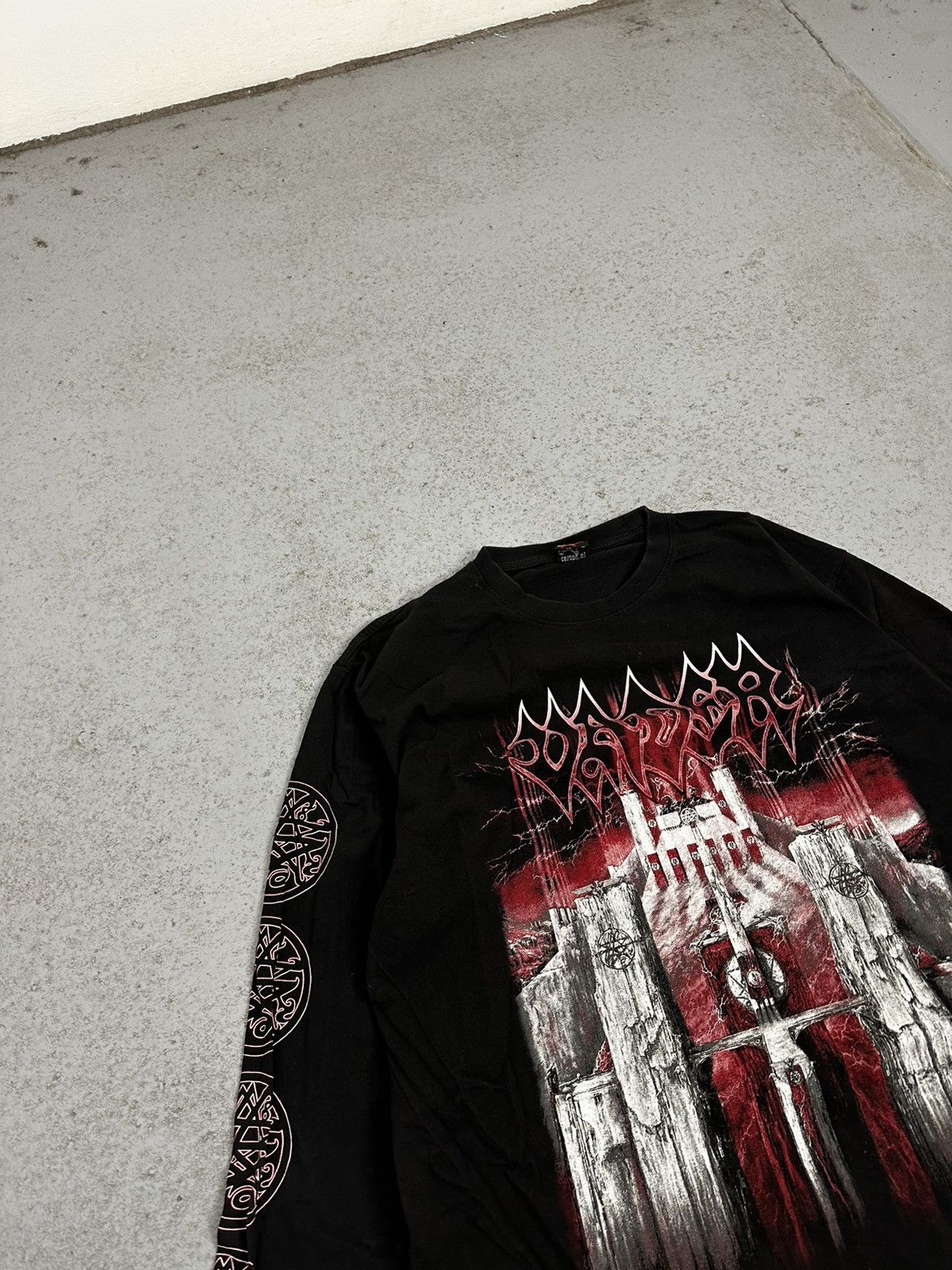 Band Tees 2011 Vader The Sign Of Hell Rock Tour Longsleeve Size US XXL / EU 58 / 5 - 3 Thumbnail